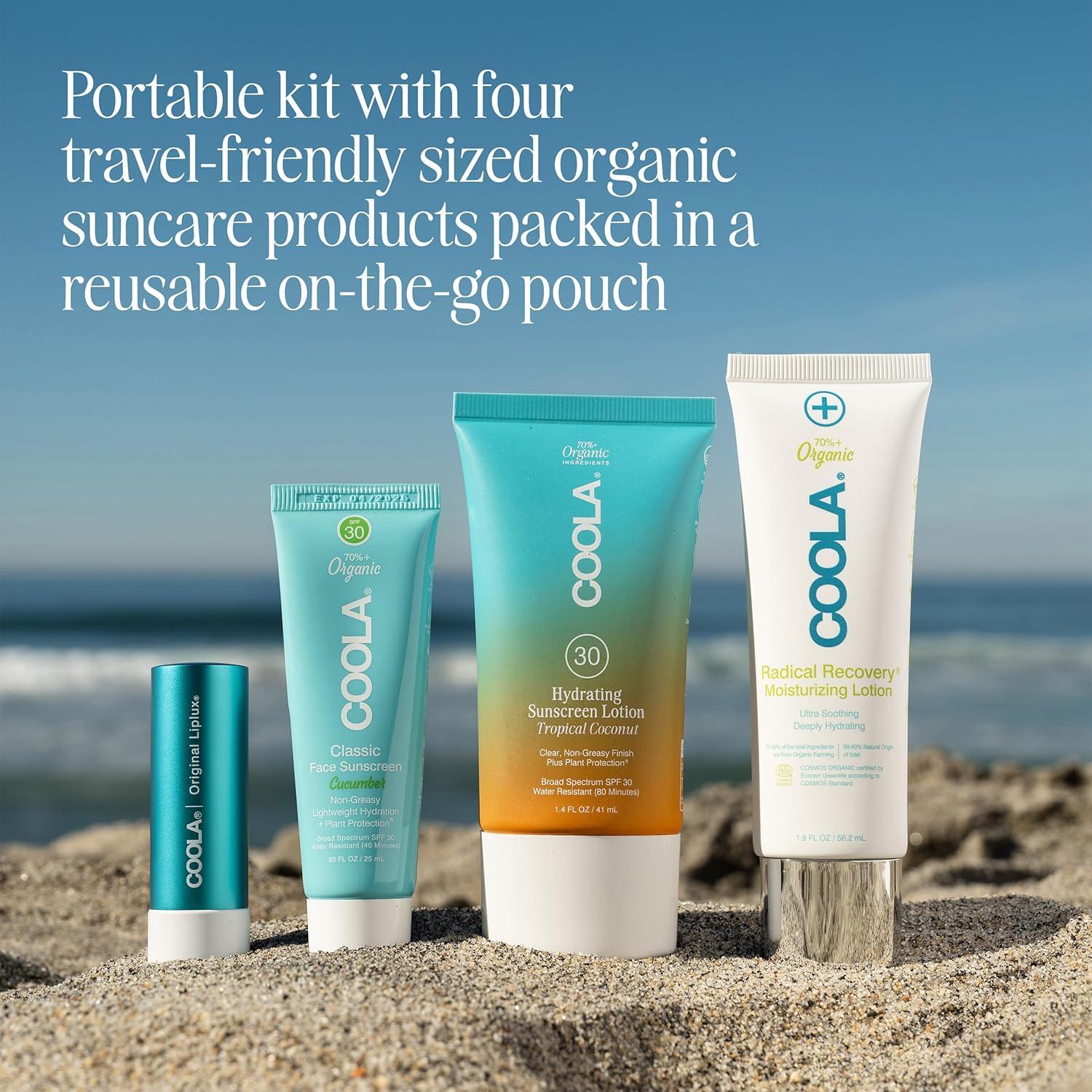 Kit de Protector Solar y Bálsamo Labial COOLA SPF 30 - Vegano