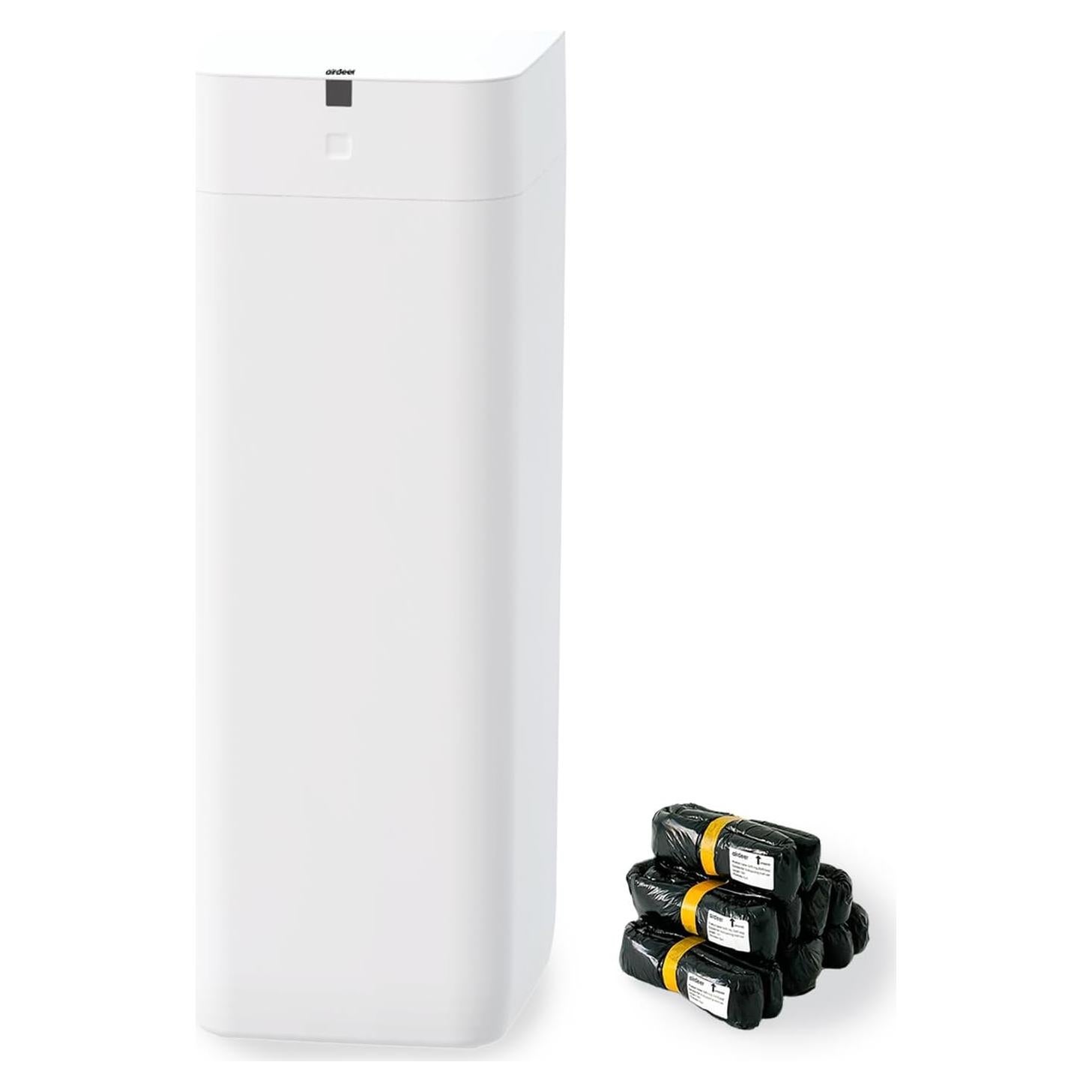Cubo de Basura Inteligente Airdeer L2, 30 Litros, Blanco