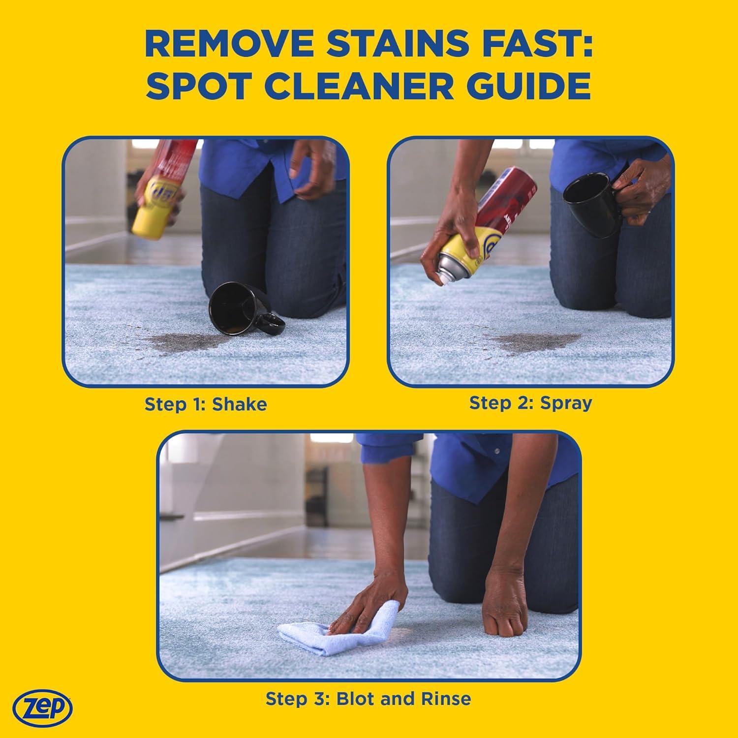 Removedor de Manchas Zep ZUSPOT19 para Alfombras 12 x 567ml