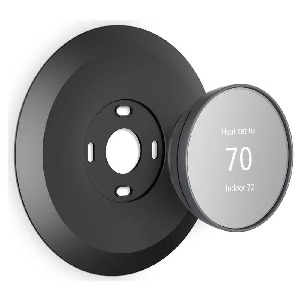 Placa de Pared AutoSonic para Termostato Nest 2020 - Negro