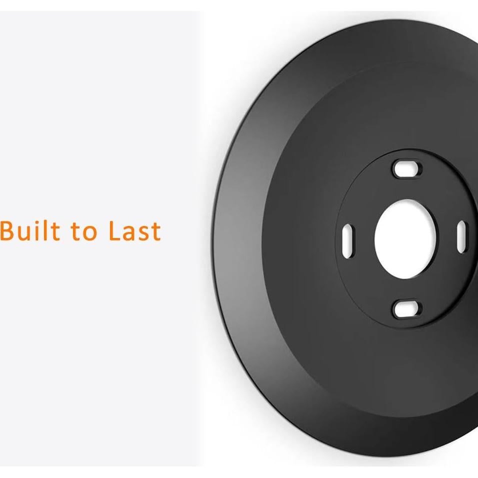 Placa de Pared AutoSonic para Termostato Nest 2020 - Negro