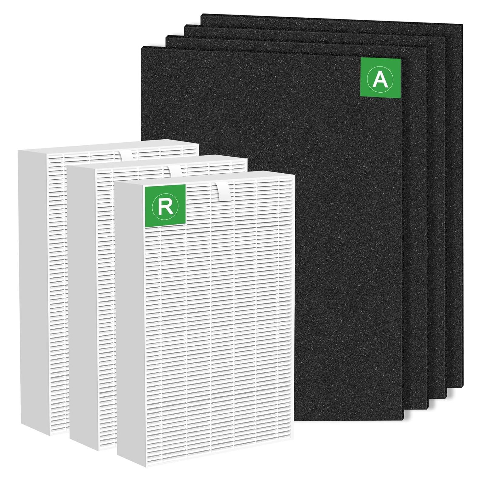 Reemplazo Filtro HEPA y Carbón NISHCON HPA300 para Honeywell