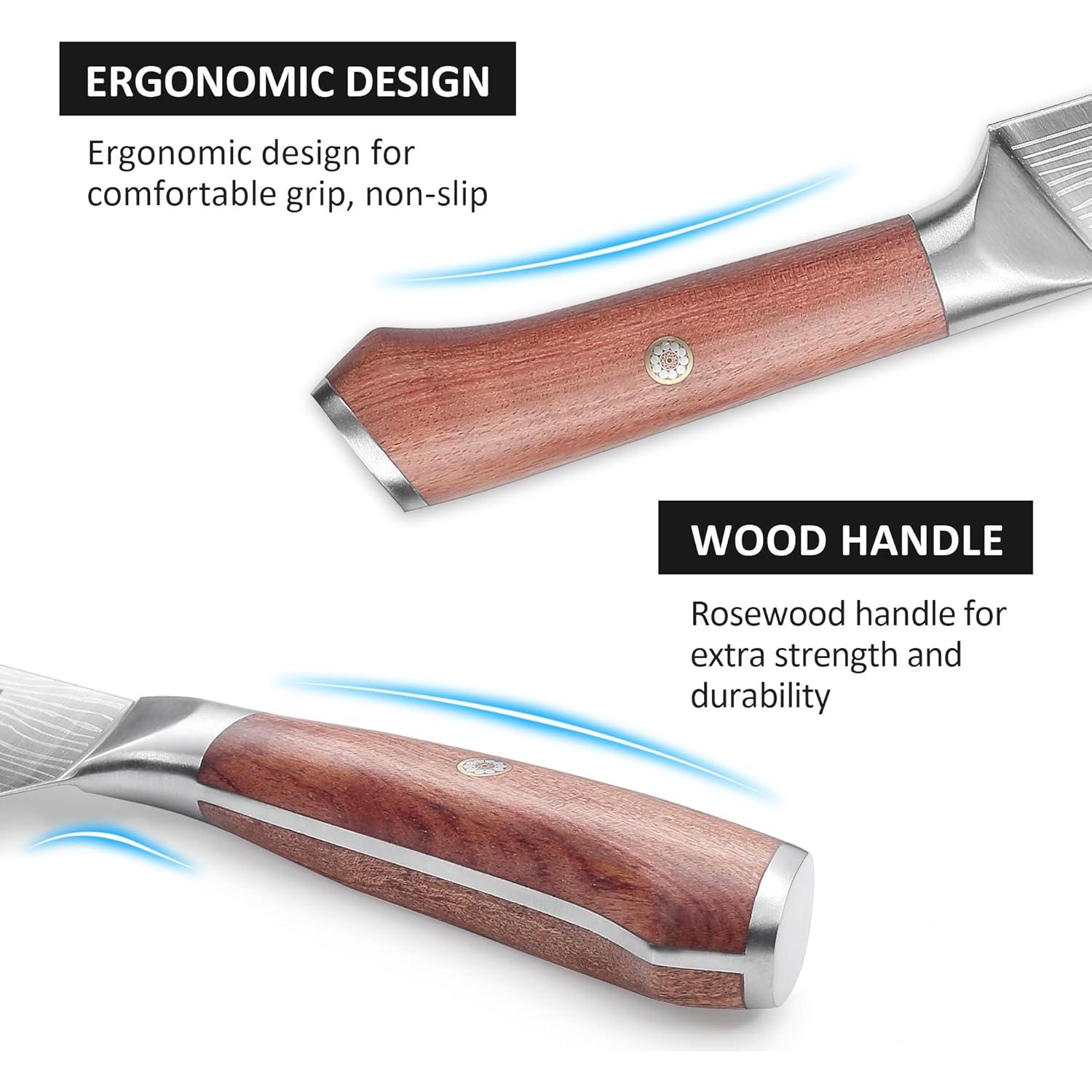 Conjunto de Cuchillo y Tenedor para Tallar YOTSUBA 2 Piezas