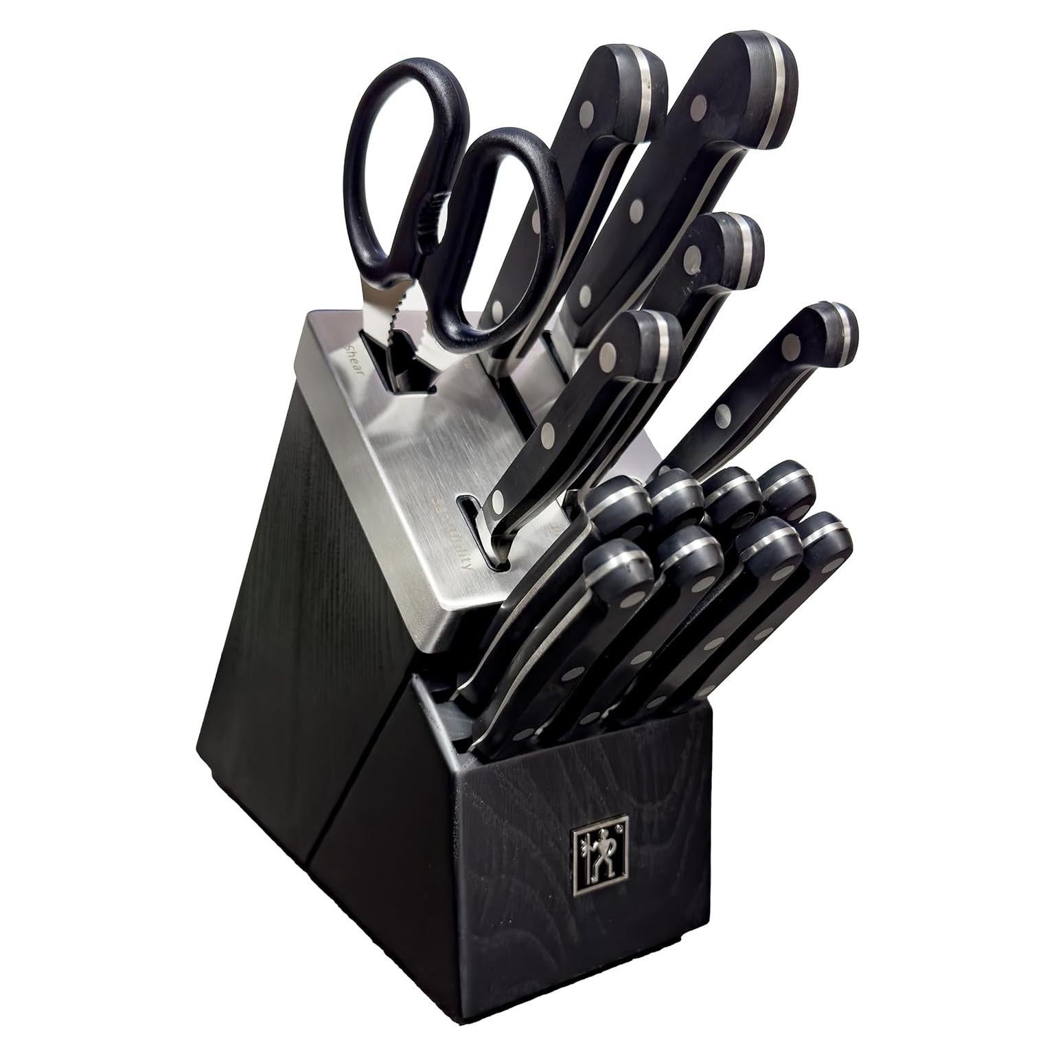 Juego de Cuchillos Henckels Classic 15 piezas con Bloque Autoafilado