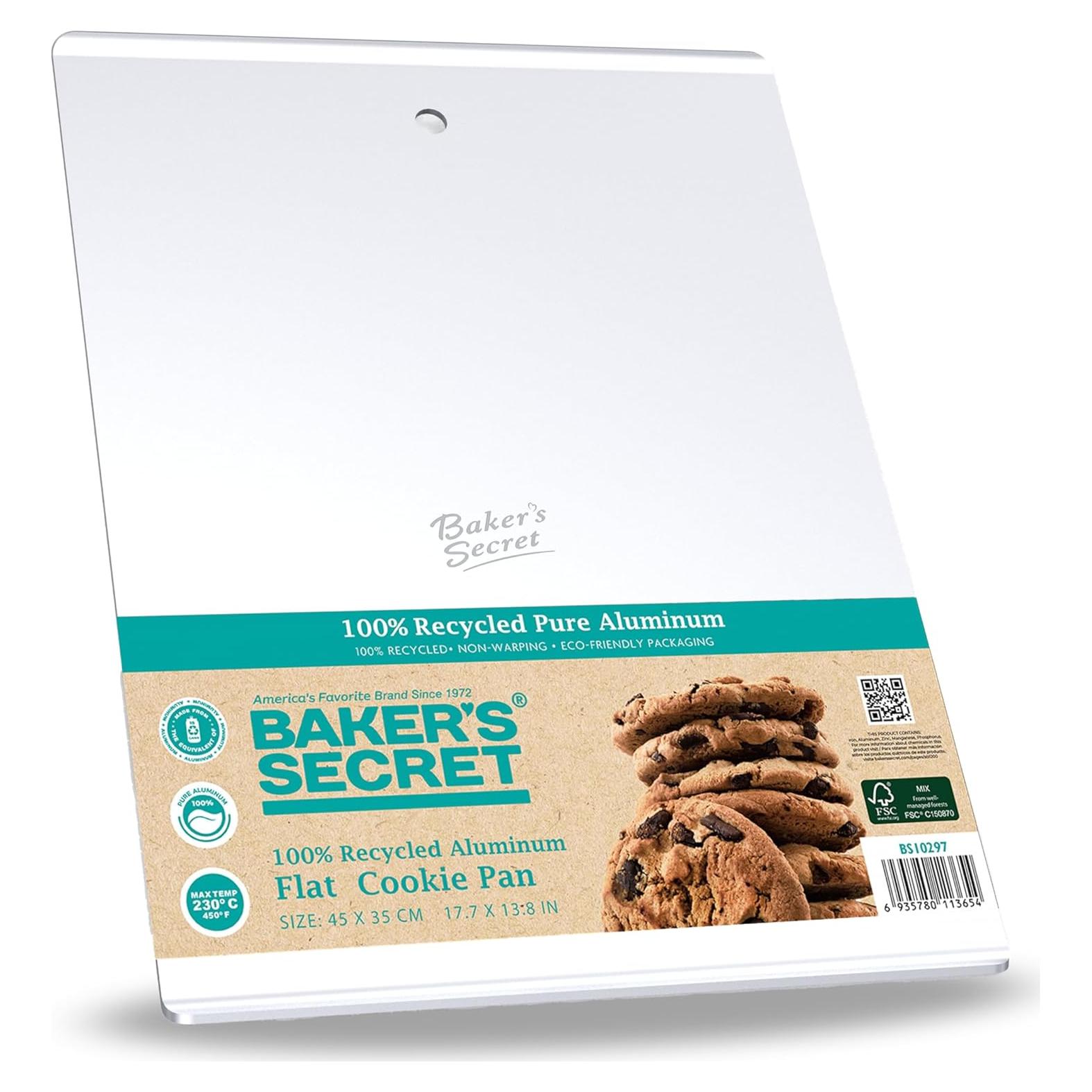 Bandeja para Hornear Grande Baker's Secret 45.72 cm Aluminio Reciclado