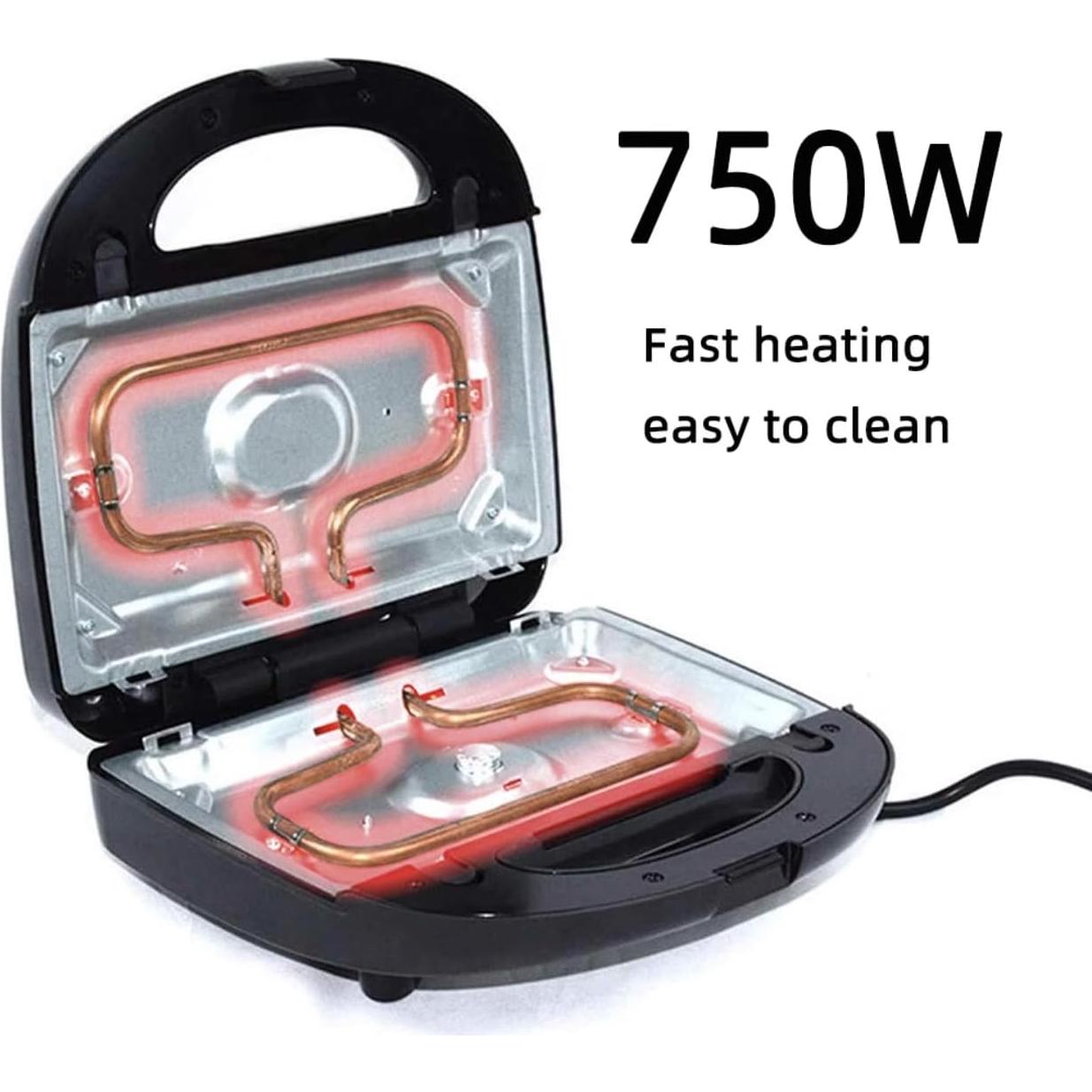 Fabricador de Donas 3 en 1 Baotkere 750W Antiadherente