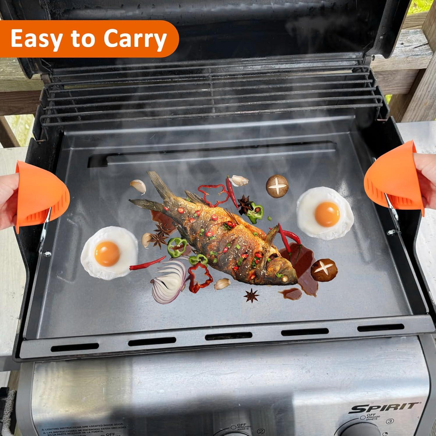 Insert de Plancha BBQ-PLUS para Parrillas Weber Spirit 200