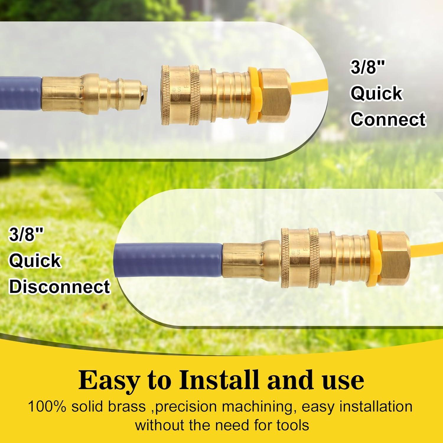 Kit de Conversión Propano a Gas Natural HOSILE 3/8" para Blackstone