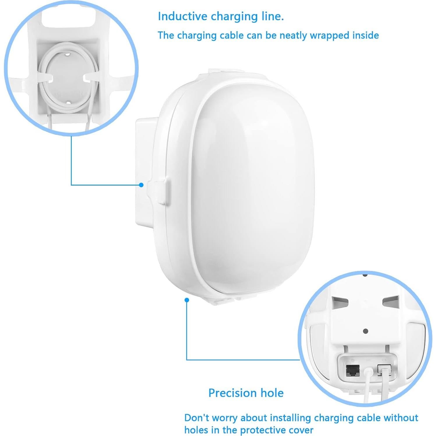 Soporte de Pared VOMENC para Google Nest WiFi Pro - Wi-Fi 6E
