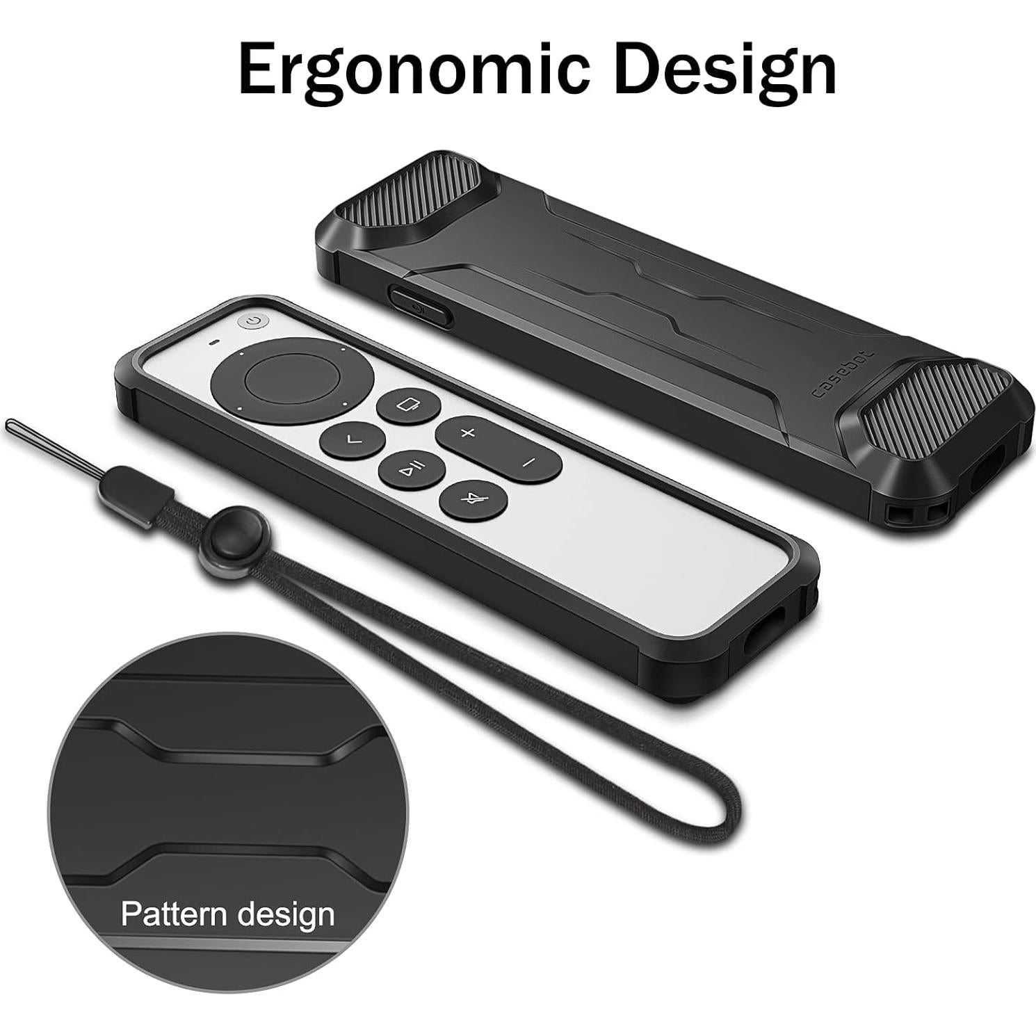 Funda Protectora Fintie para Control Remoto Siri Apple TV 2021 2022 - TPU Antideslizante