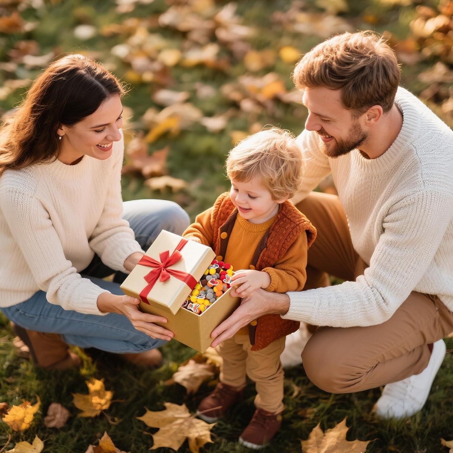 Rellenos de Bin Sensorial Otoño EZdhuawuse 357g Juguetes Educativos