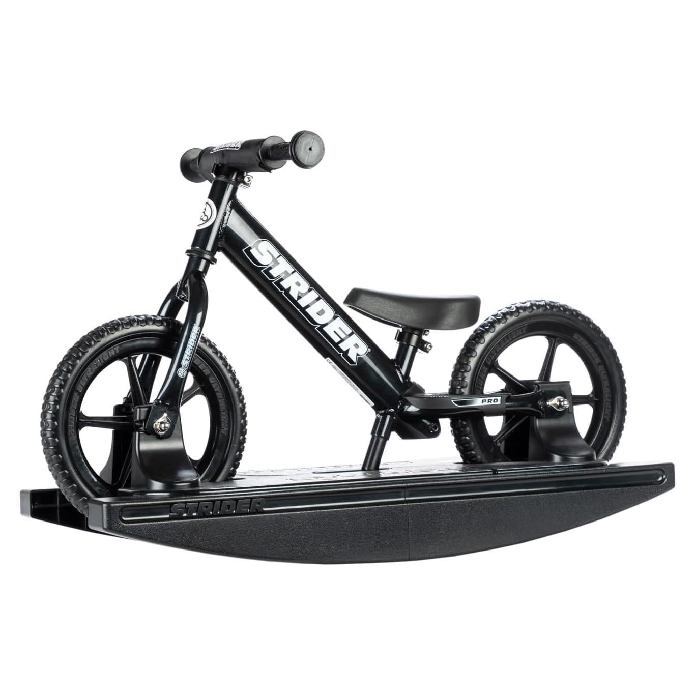 Bicicleta de Equilibrio Strider 12 Pro - Negra - 6 Meses a 4 Años