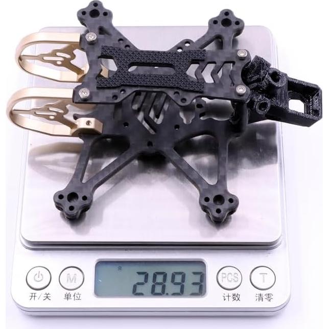 Kit Marco Fibra de Carbono Usmile Fi-100 EVO 2" para Drones FPV