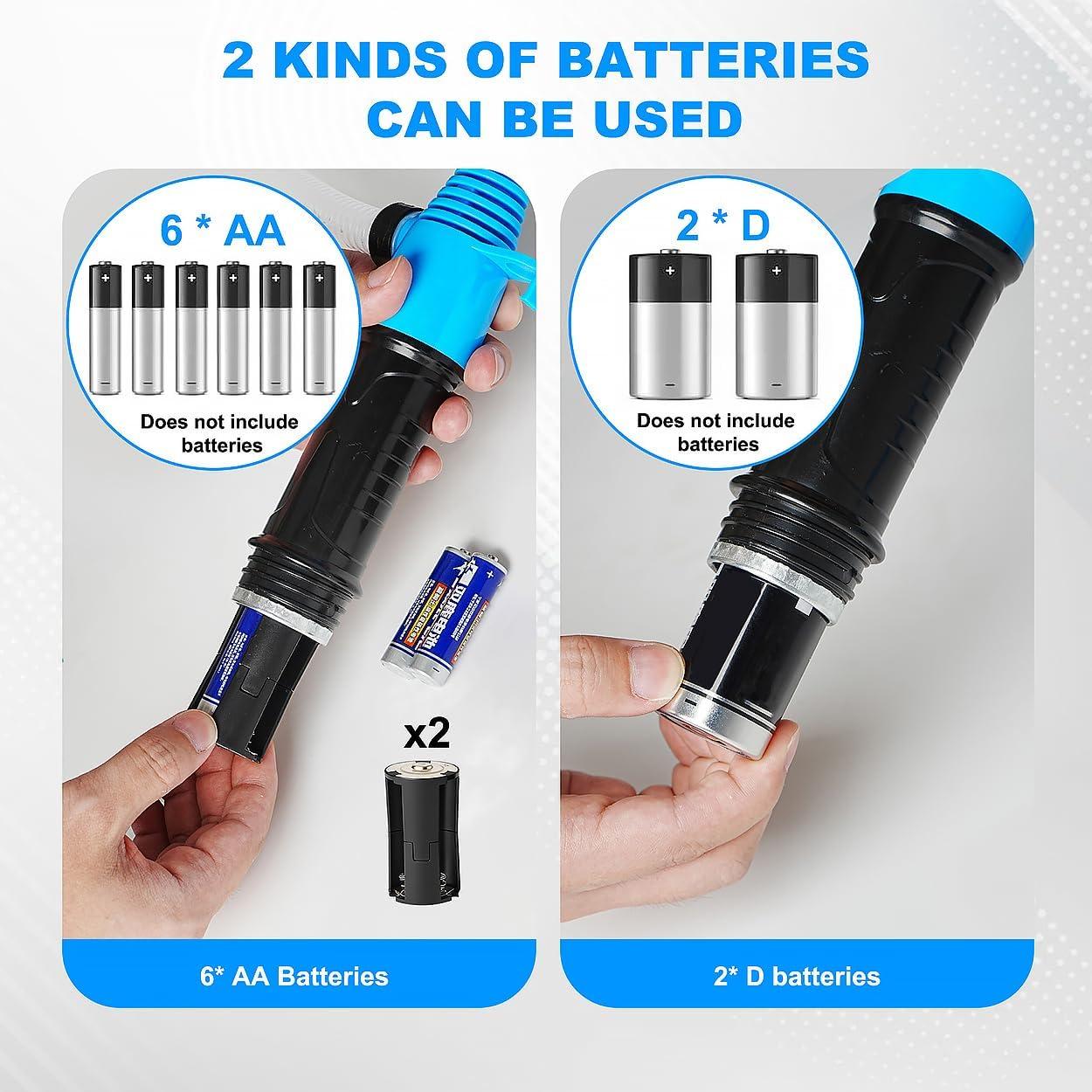 Bomba de Transferencia Eléctrica XWJNE 2.2 GPM Azul