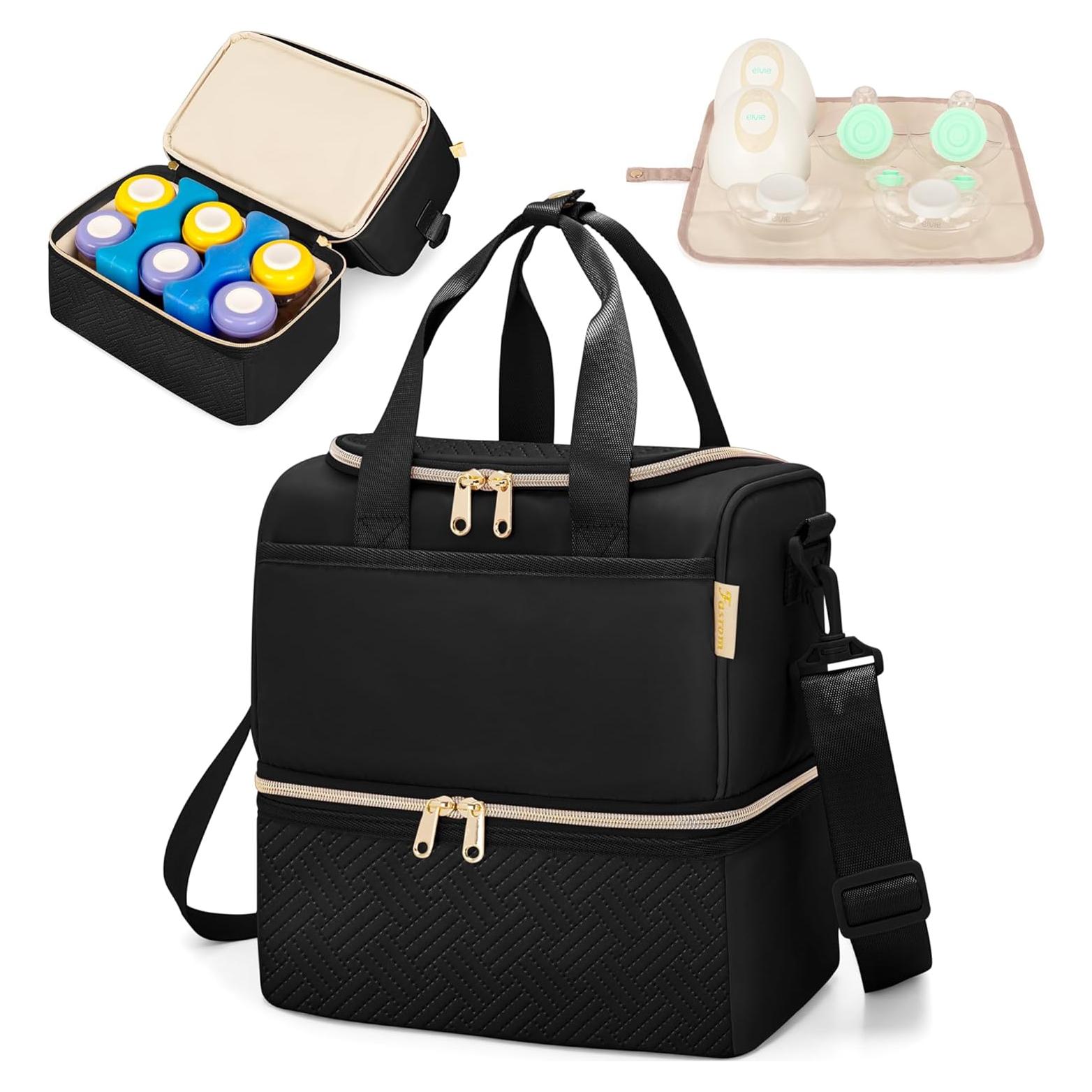 Bolsa de Transporte para Extractor de Leche Fasrom Negra