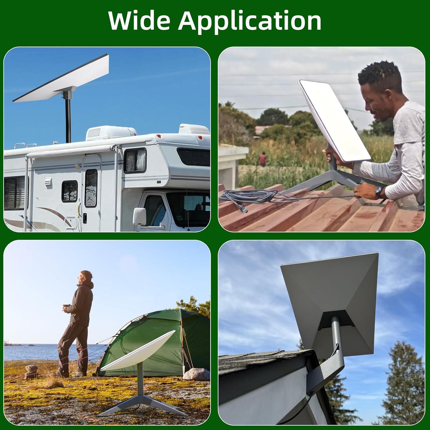 Cable de Reemplazo Koolertron Starlink Gen 3 30.48m Impermeable