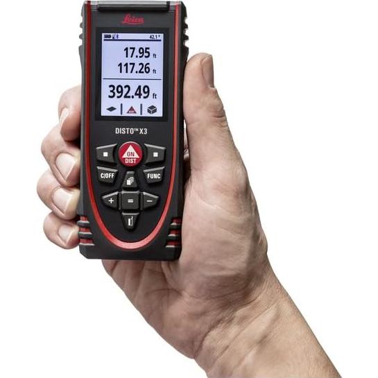 Leica DISTO X3 Medidor de Distancia Láser IP65 100,58 m