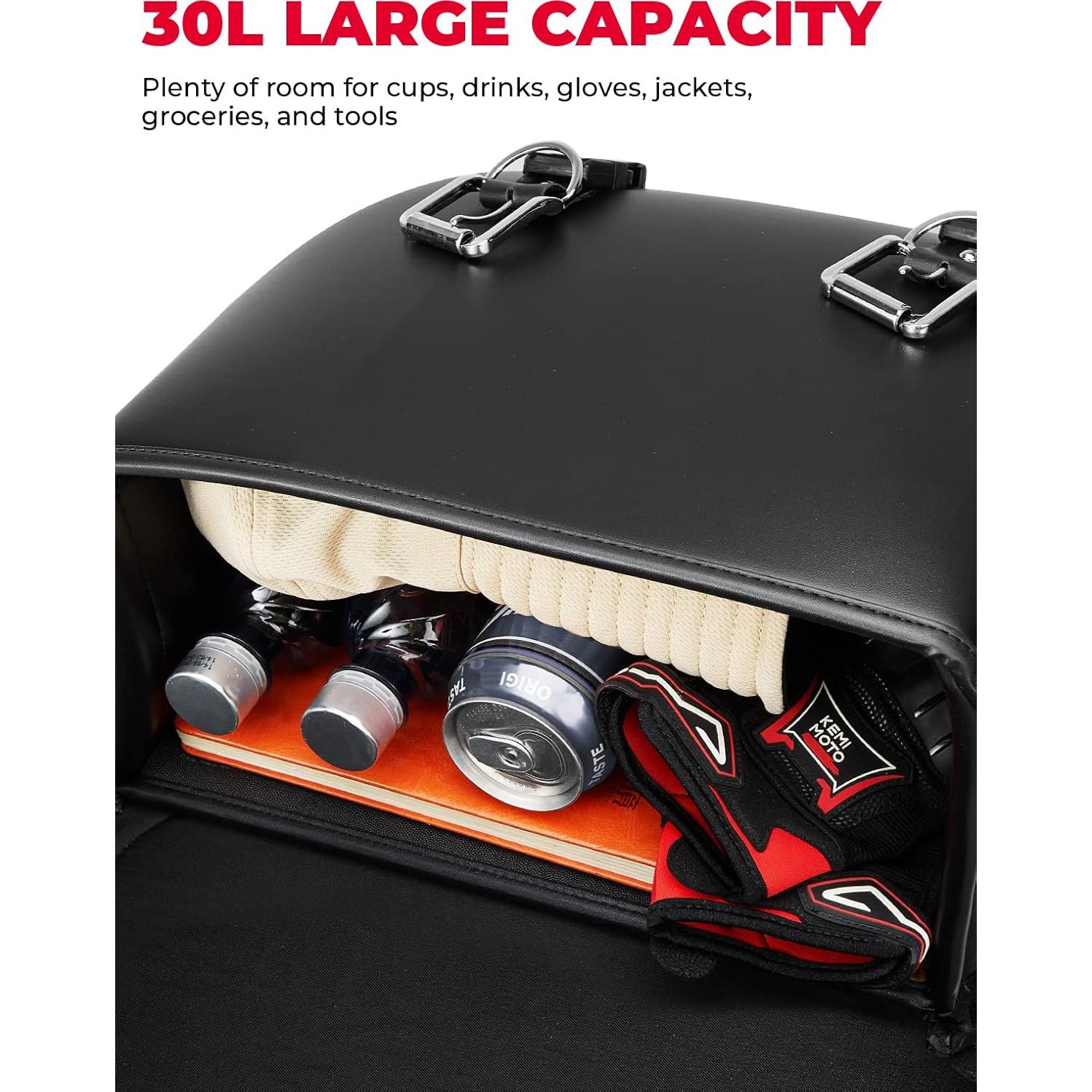 Alforjas KEMIMOTO 30L para Motocicleta Impermeables