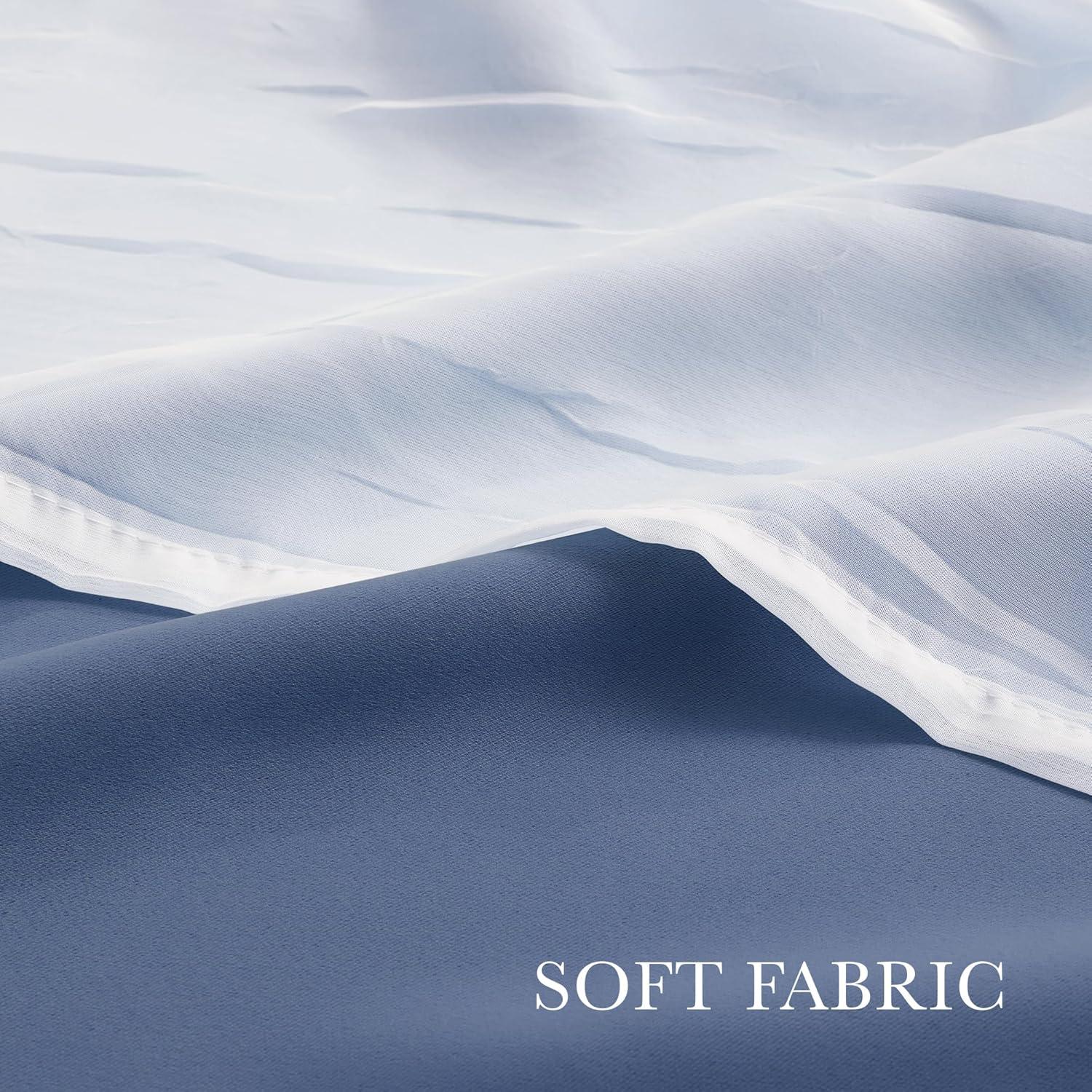 Cortinas Blackout PONY DANCE 86.36x213.36 cm Niebla Azul