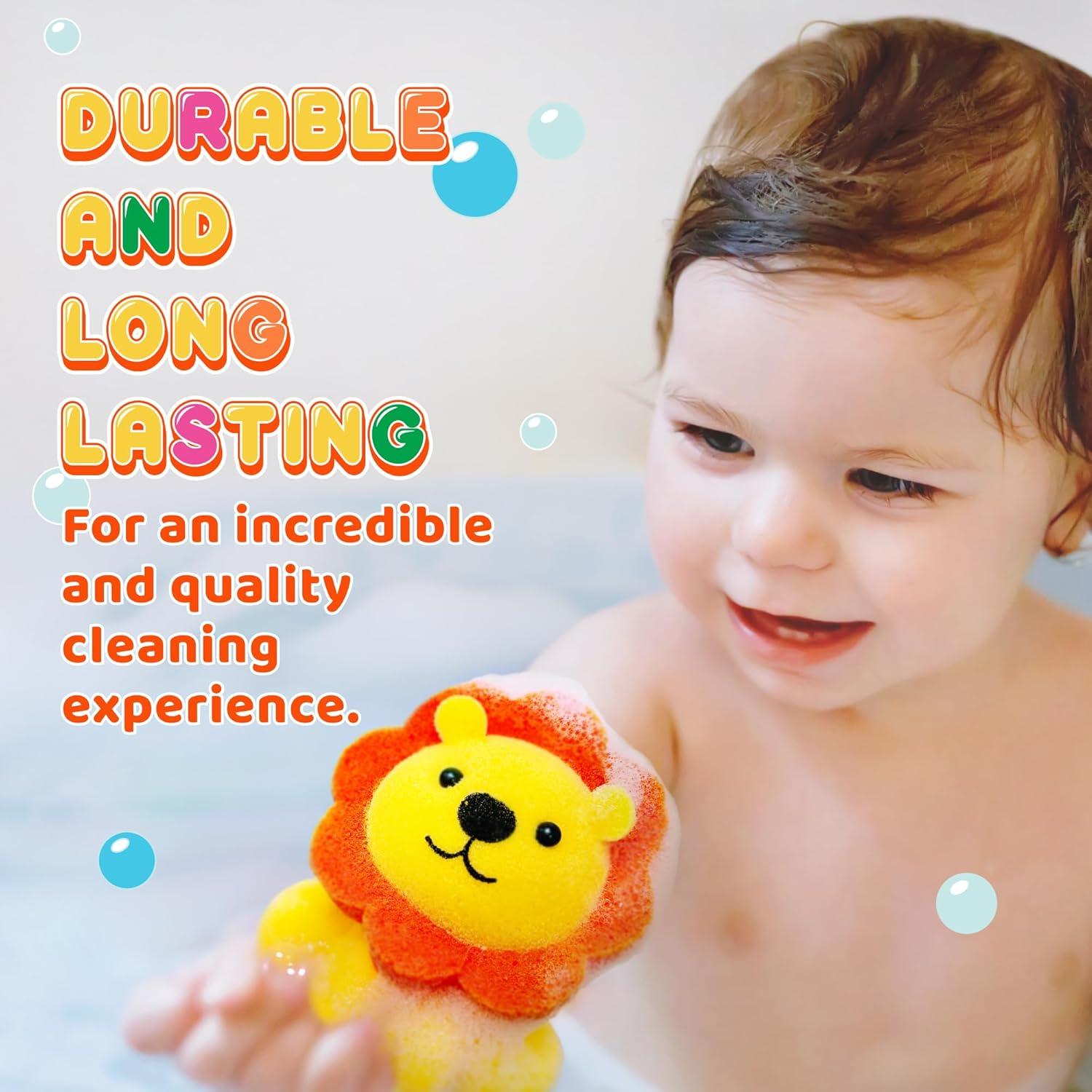 Juego de Esponjas de Baño Spongentle 3 Pack Animales