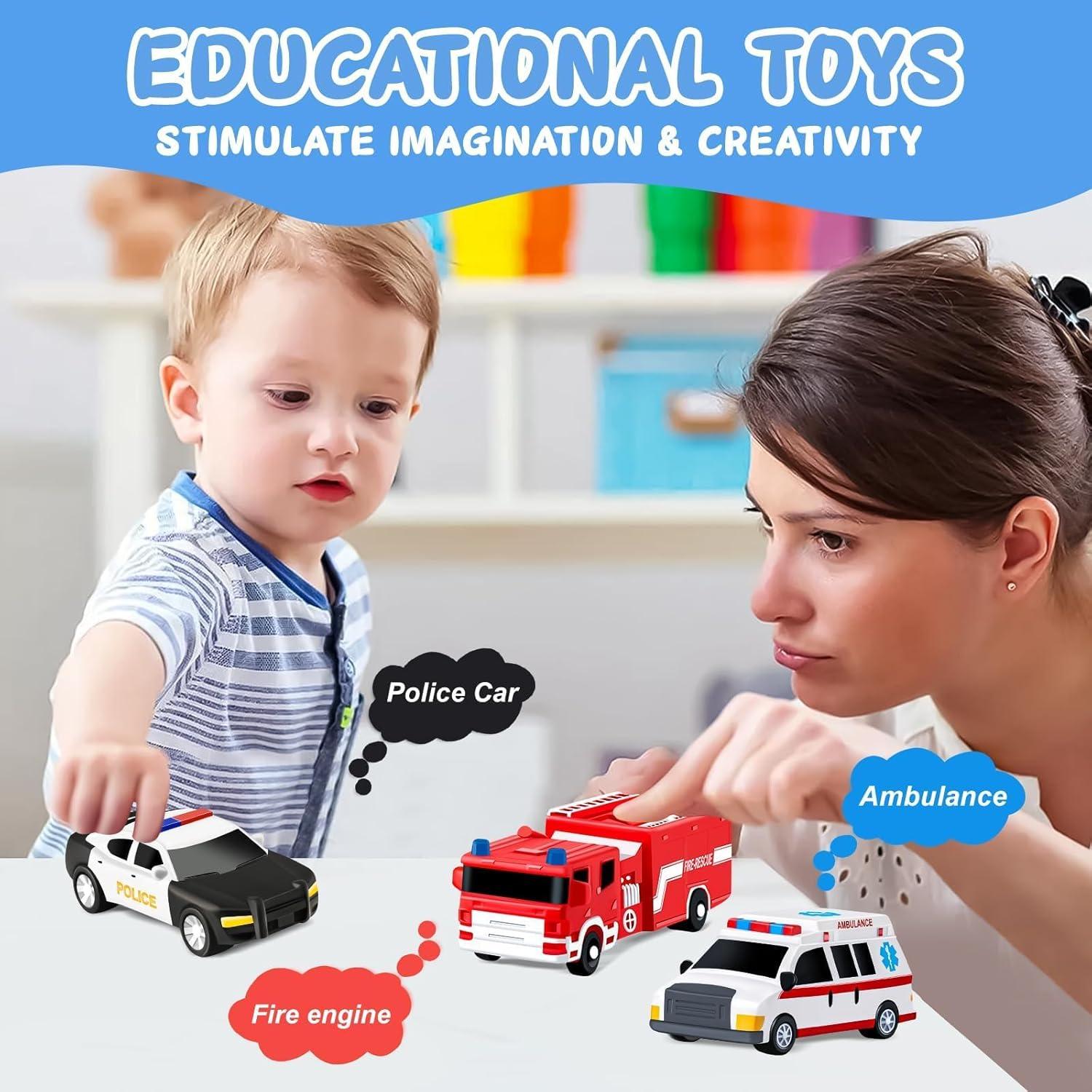 Juguetes de Baño para Niños Yiwu - Set de Coches Flotantes