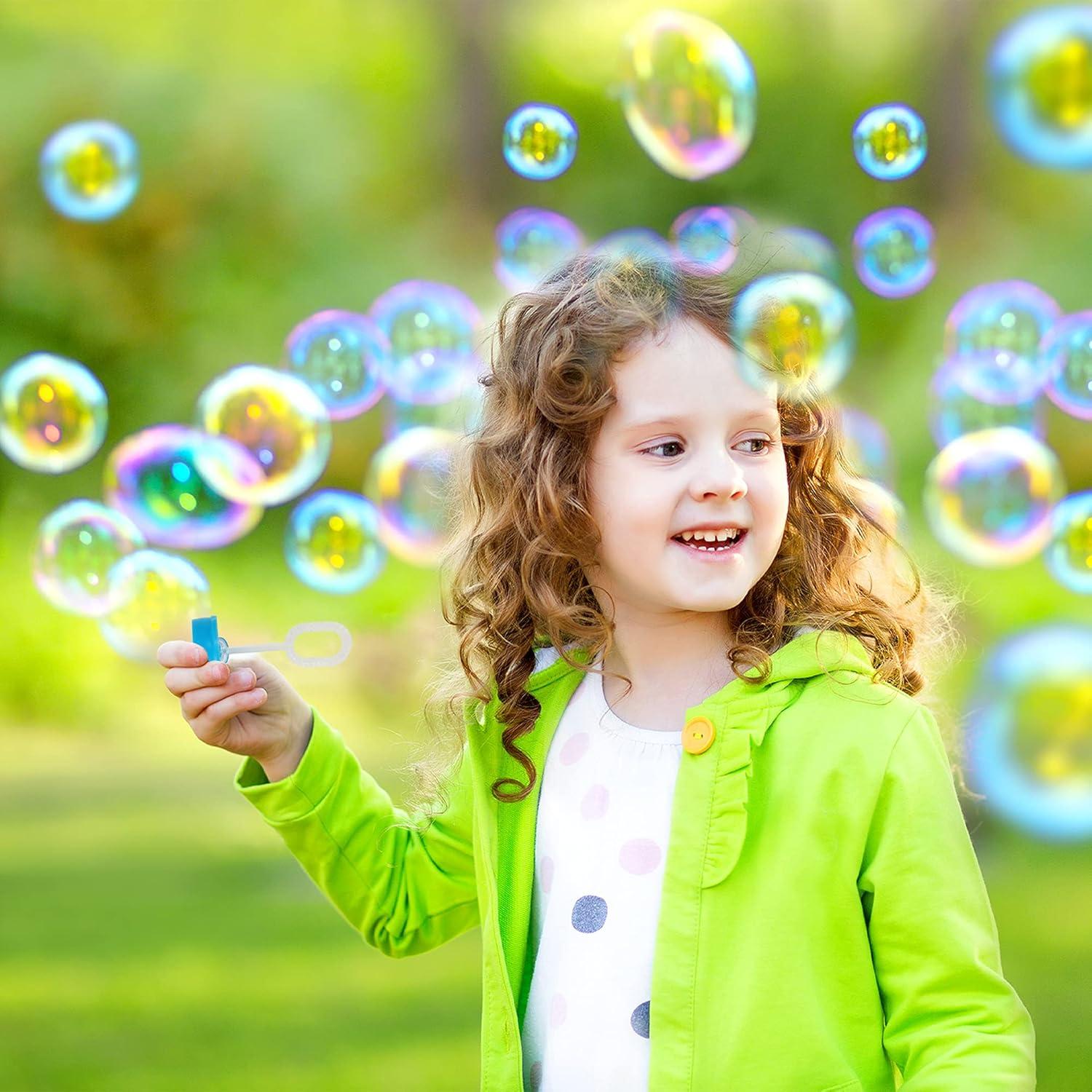 Botellas de Burbujas JOYIN 24 Pcs con Varita para Niños