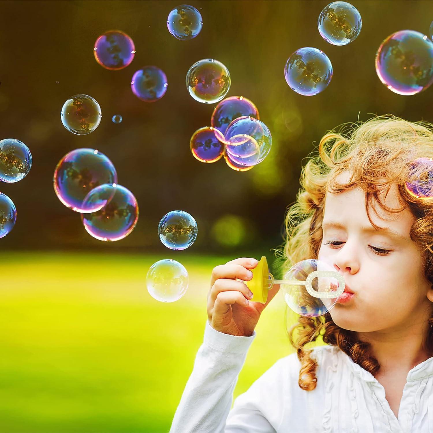 Botellas de Burbujas JOYIN 24 Pcs con Varita para Niños