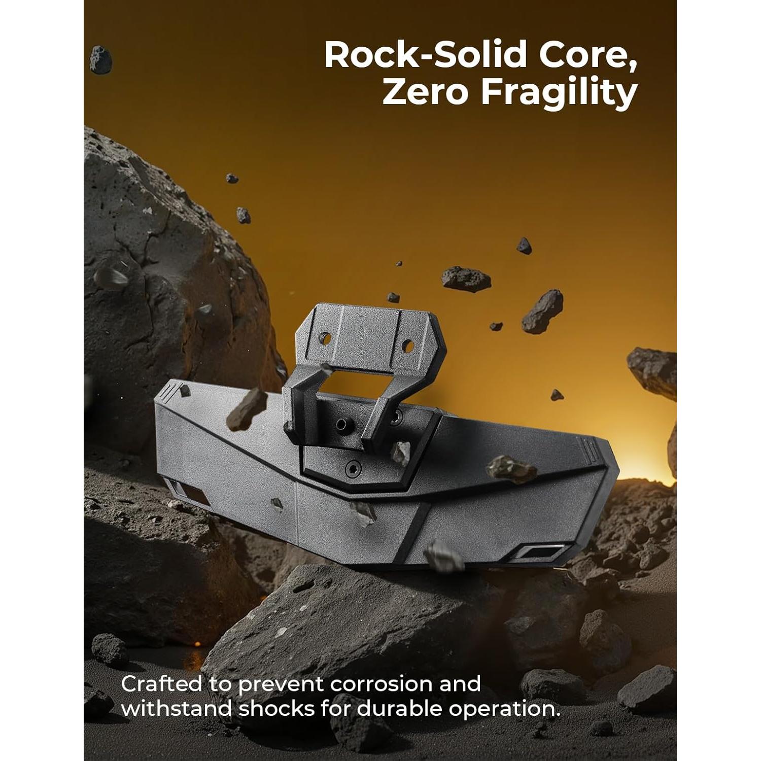 Espejo Retrovisor Central KEMIMOTO Convexo 25.5x7.5cm para RZR