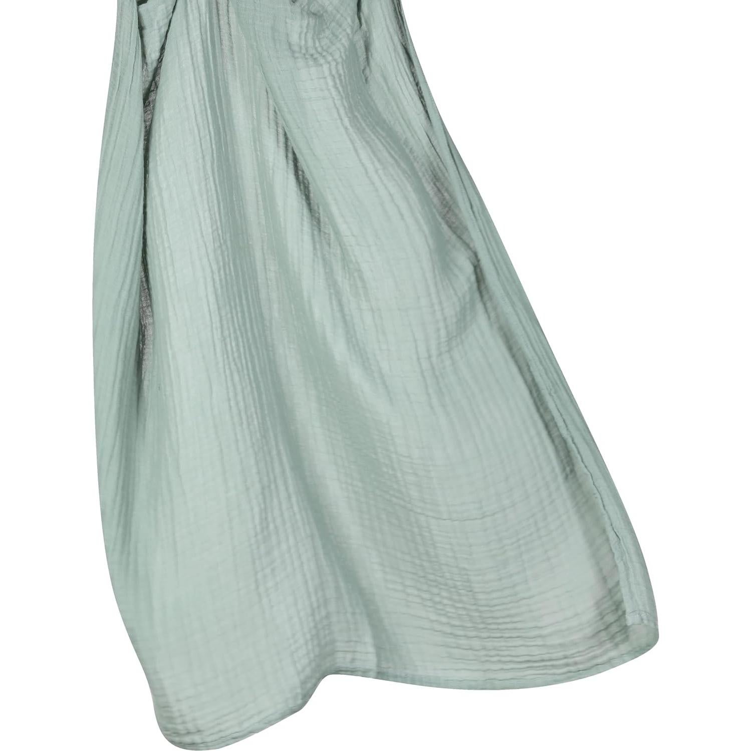 Mantas de Muselina CottCare 100% Algodón Verde 4 Unidades