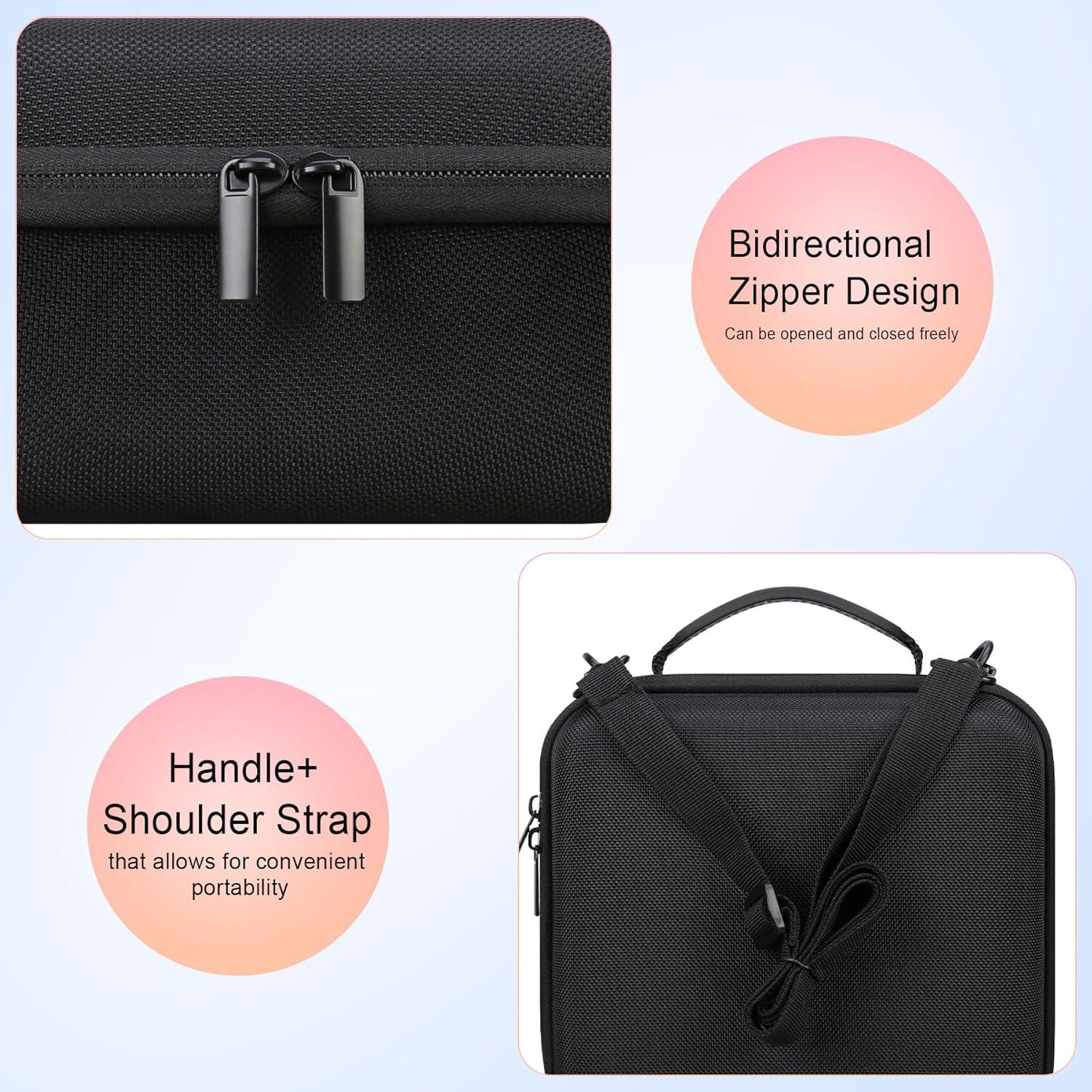 Funda de transporte Elonbo para cámara Kodak PIXPRO AZ528 negra