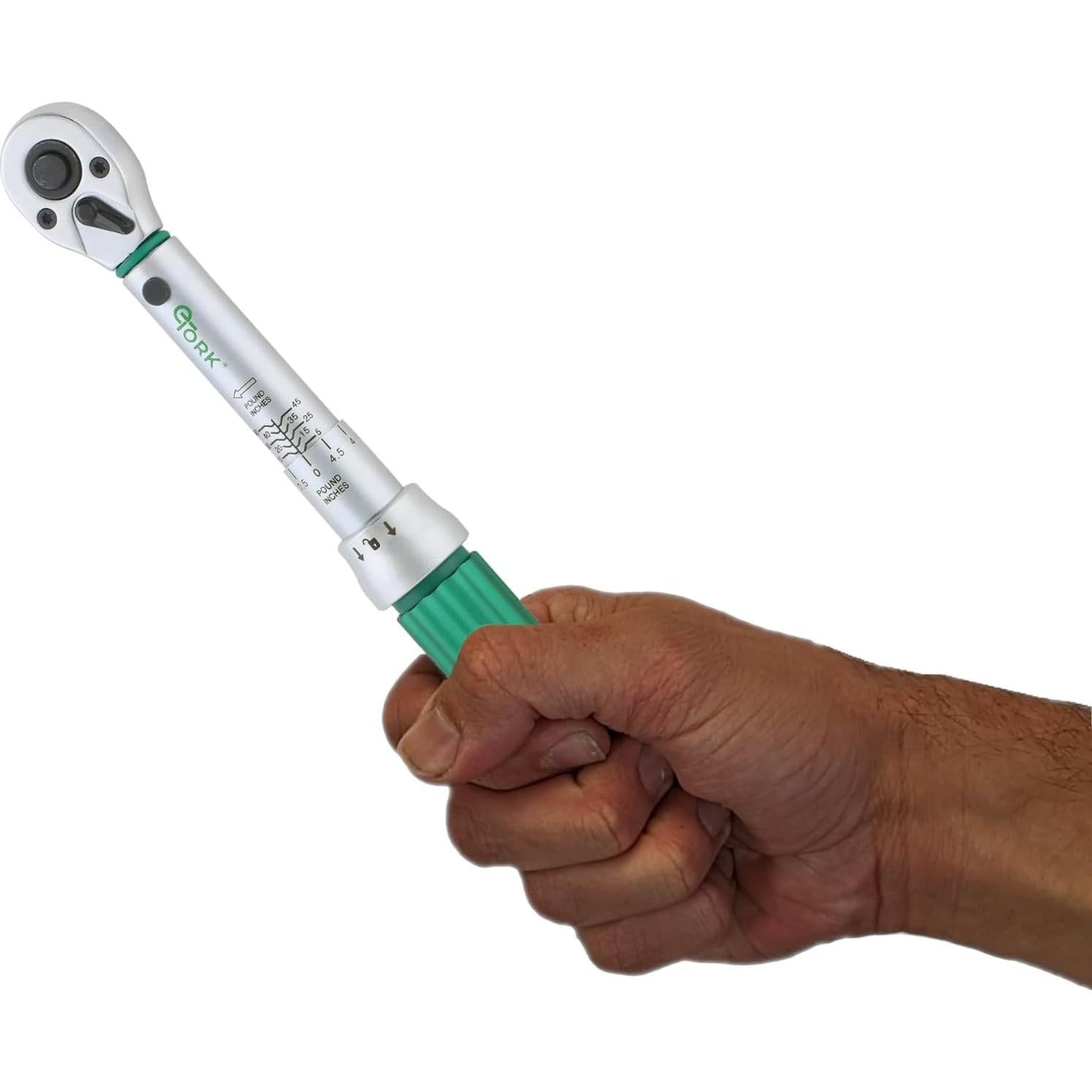 Llave de Torque Digital eTORK 1/4" 5-50 in-lb 0.6-5.6 N.m