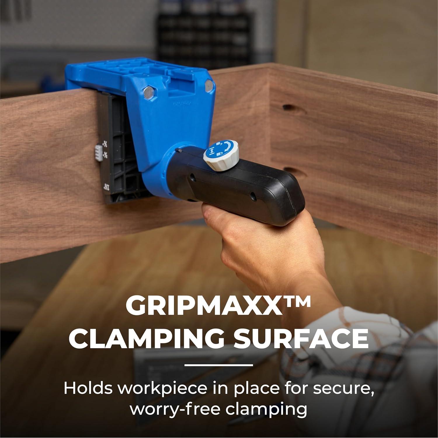 Plantilla de agujero en ángulo Kreg KPHJ520PRO 1.27 a 3.81 cm