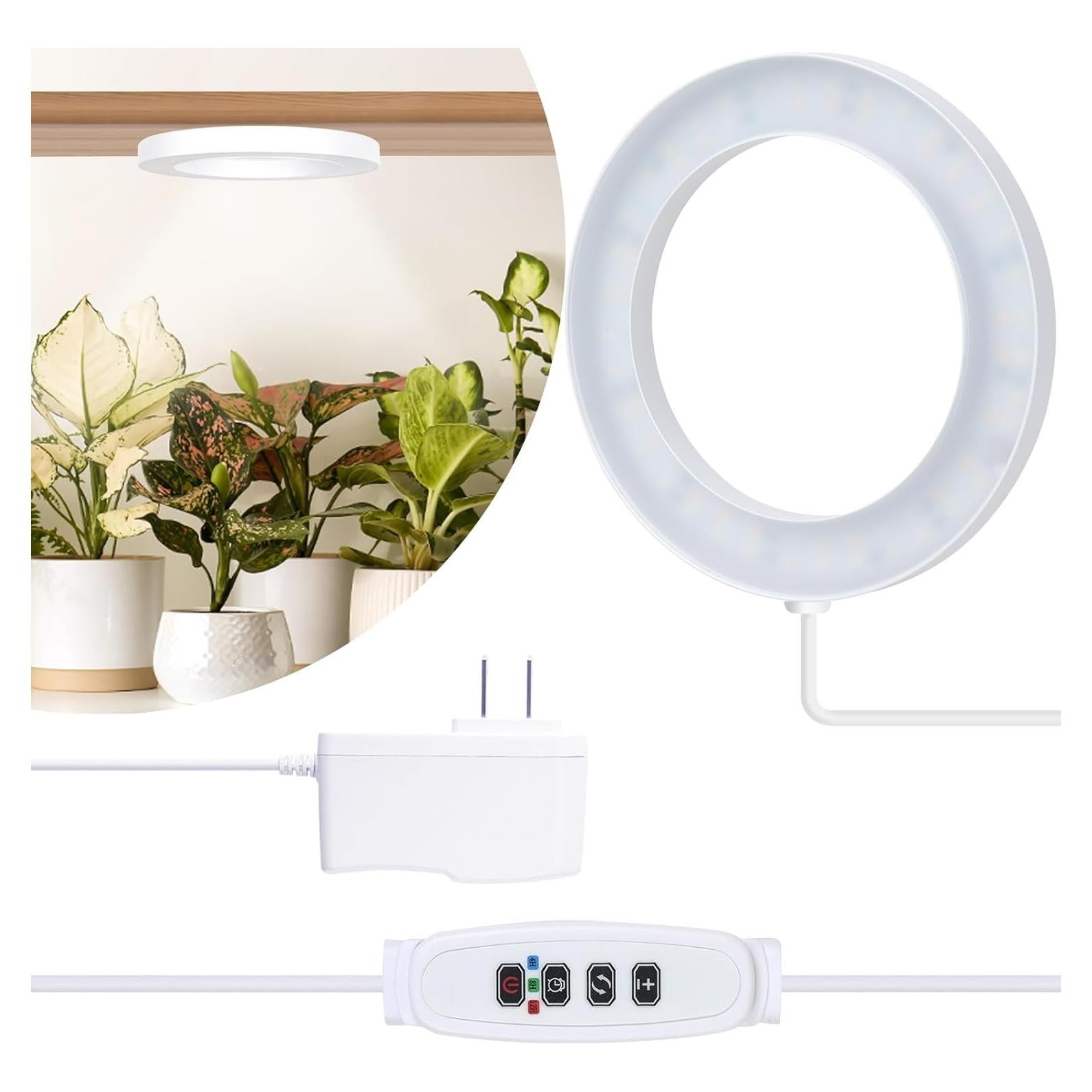 Luz de Crecimiento LED Aopeids 72 LEDs Espectro Completo