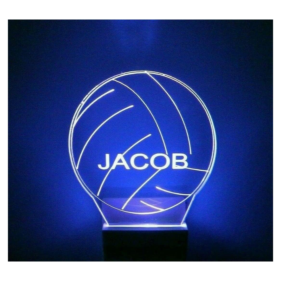 Luz Nocturna LED Enchufable Multicolor Personalizada 12.7 cm