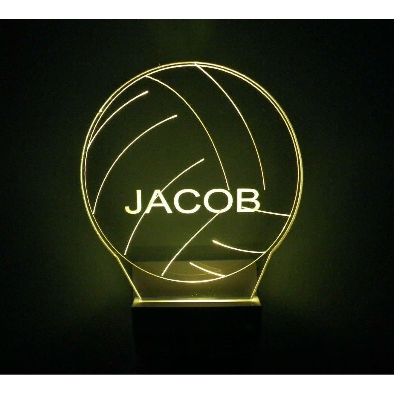 Luz Nocturna LED Enchufable Multicolor Personalizada 12.7 cm