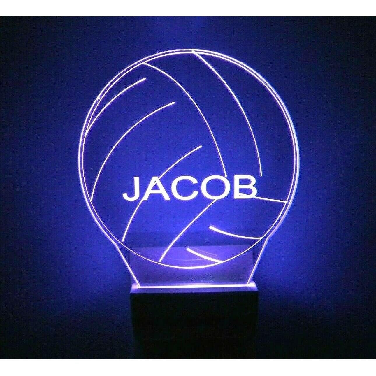 Luz Nocturna LED Enchufable Multicolor Personalizada 12.7 cm