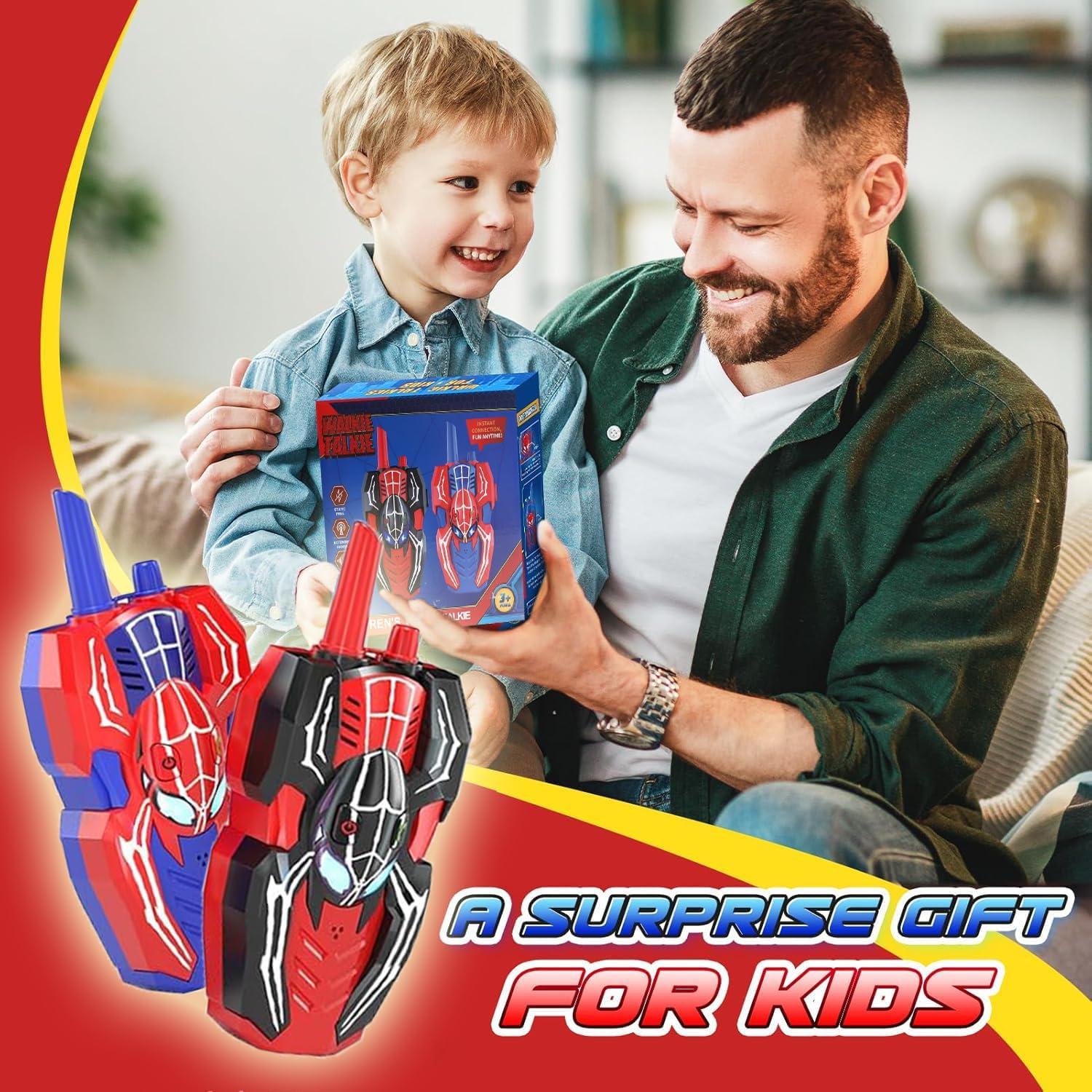 Walkie Talkies para Niños BoomCaCa 2 Unidades Alcance 304m