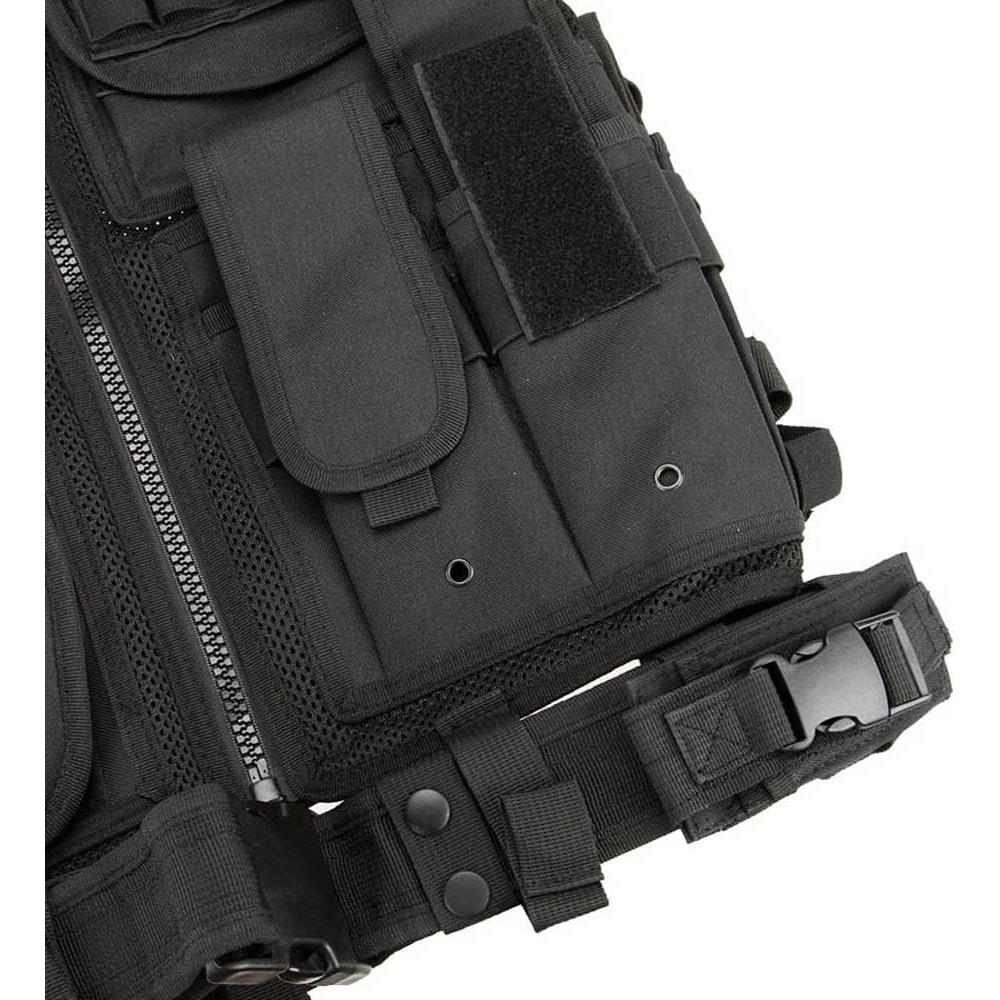 Chaleco Táctico Lixada Ajustable Transpirable para Adultos