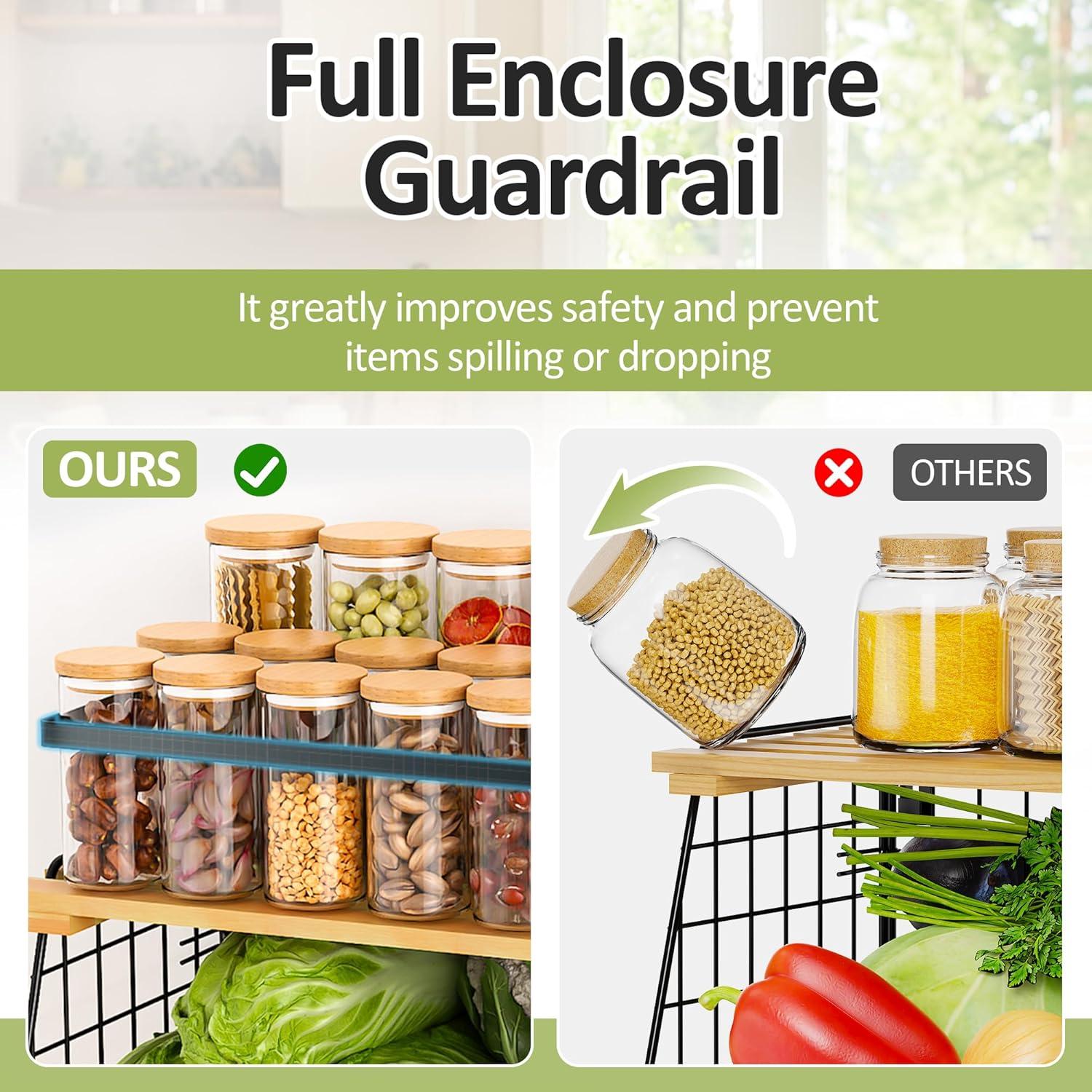 Estante Magnético GGIU para Nevera 15 kg - Organizador de Cocina