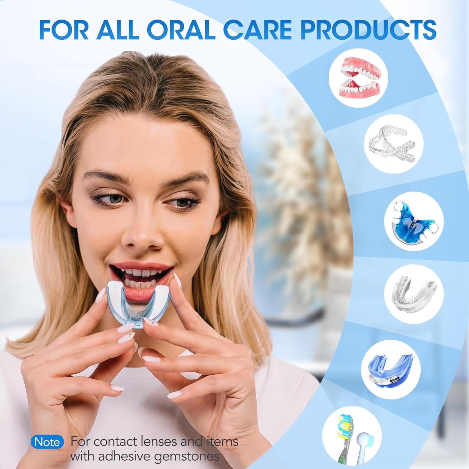 Limpiadora Ultrasónica SHPMXUPW 200ML para Joyería y Dentaduras