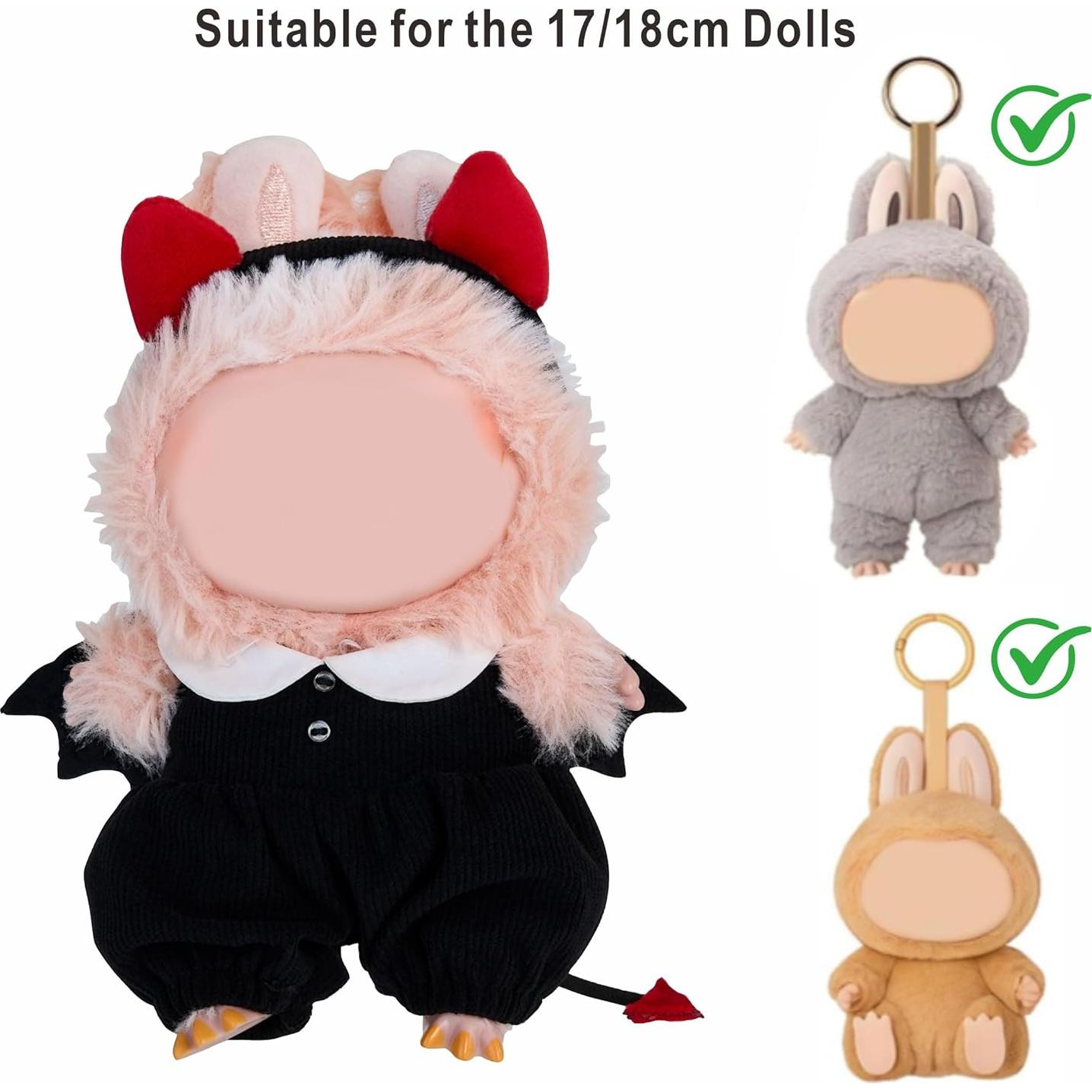 Conjunto de Ropa para Muñecas 17cm Dincken - Halloween