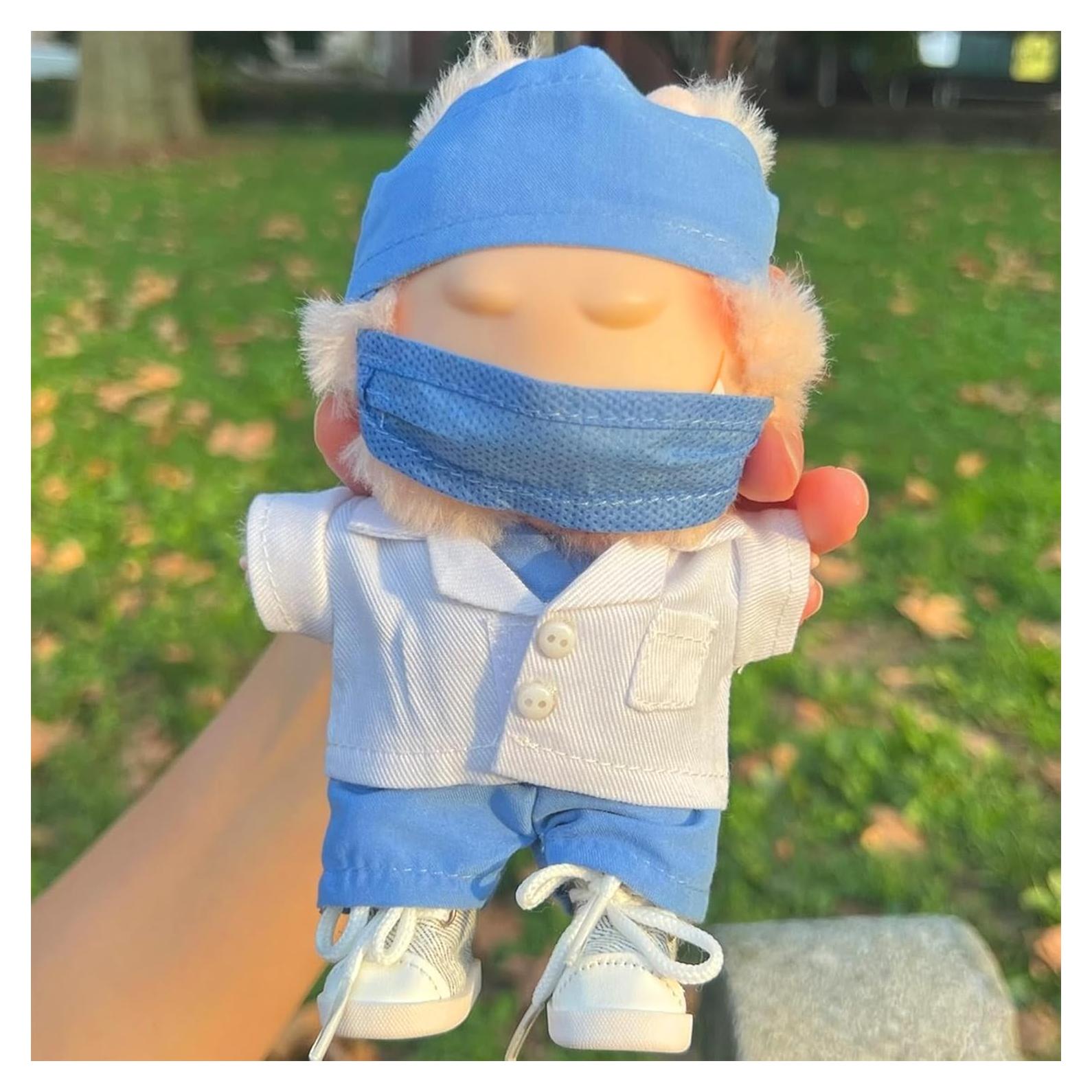 Conjunto Médico para Muñeca Labubu 17cm - 6 Piezas