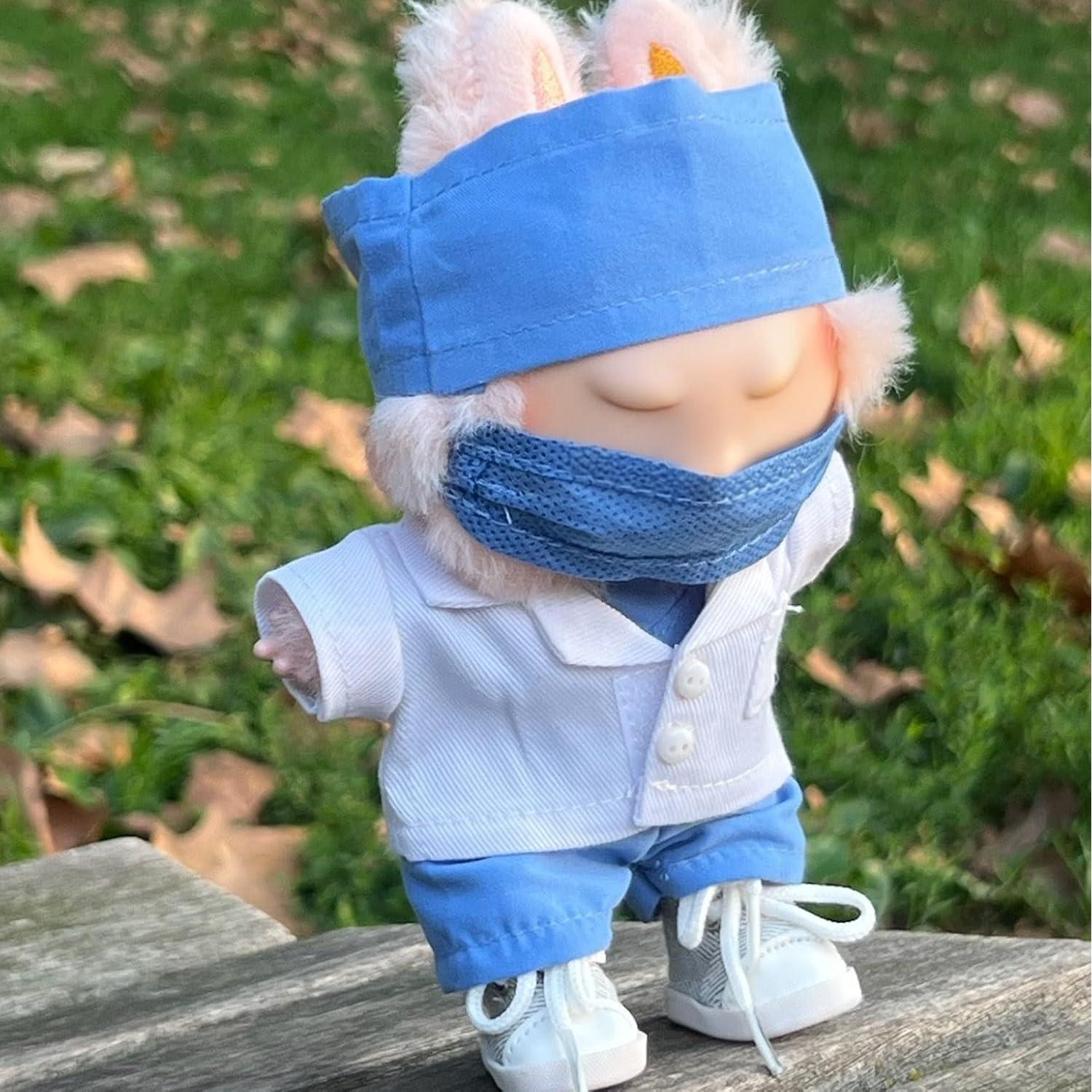 Conjunto Médico para Muñeca Labubu 17cm - 6 Piezas