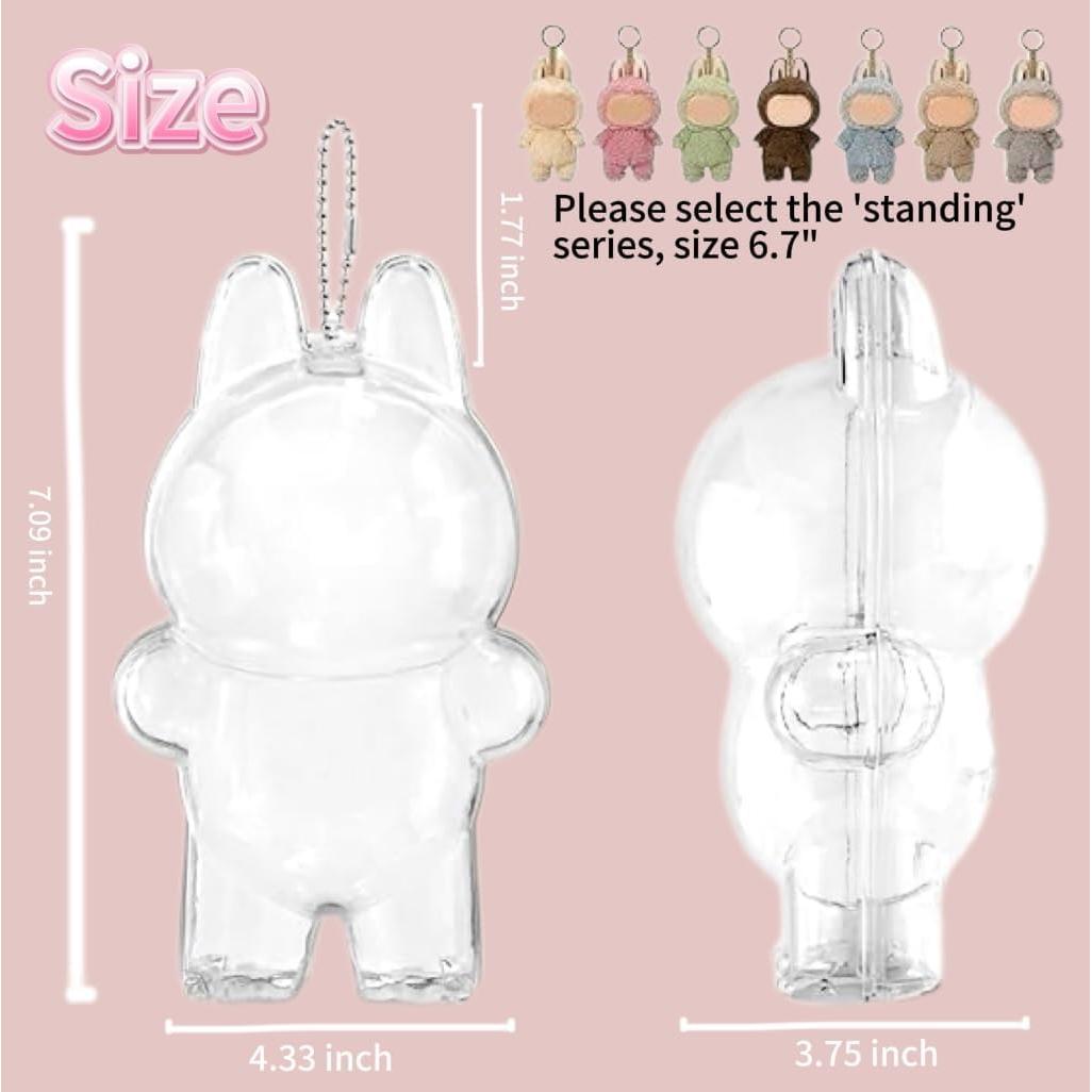 Funda Protectora Acrílica para Muñeca 17 cm - Nieohaoye