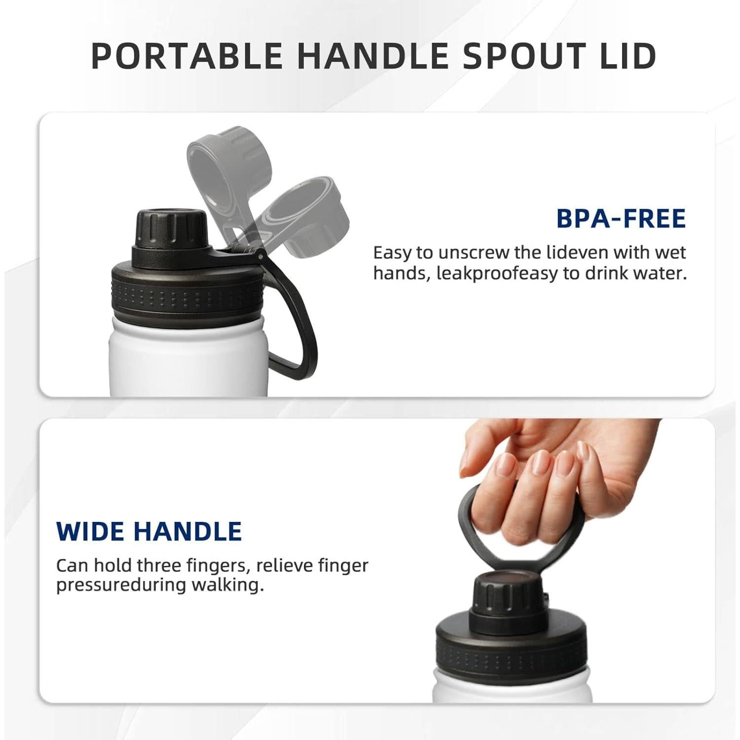 Taza de Capibara Yossyaog 1L Acero Inoxidable Aislada