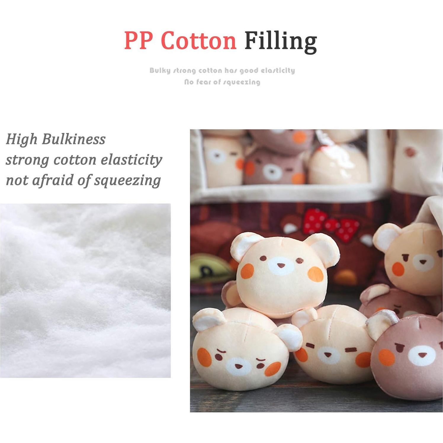 Almohada de Peluche Nenalayo Oso de Chocolate Suave 35x25cm