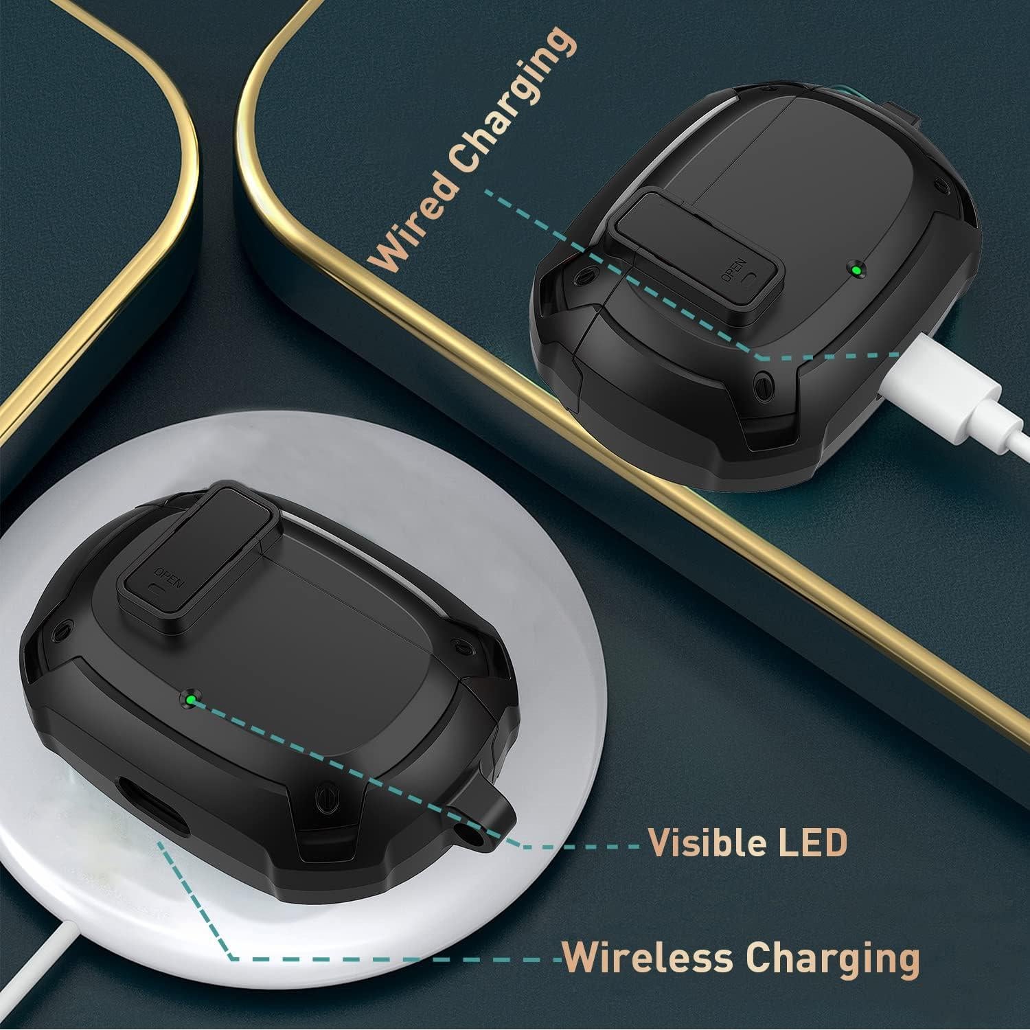 Funda Protectora OTOPO para Beats Studio Buds 2021/2023 - Negro