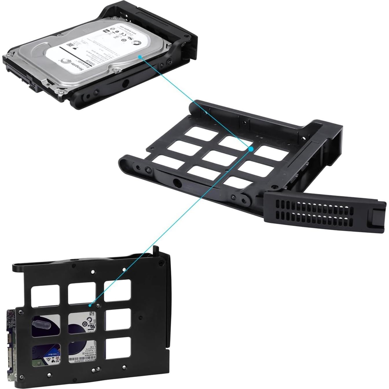 Caja de Disco Duro Interno Rosewill RSV-SATA-Cage-34 4 x 3.5