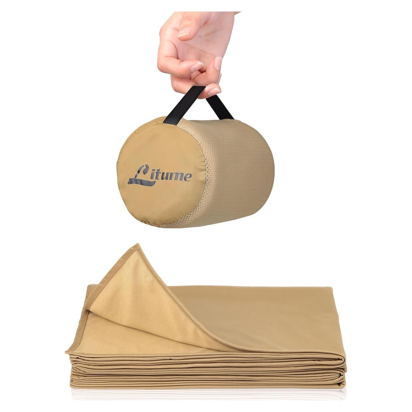 Manta de Viaje Litume Terciopelo 67x48 cm Transpirable