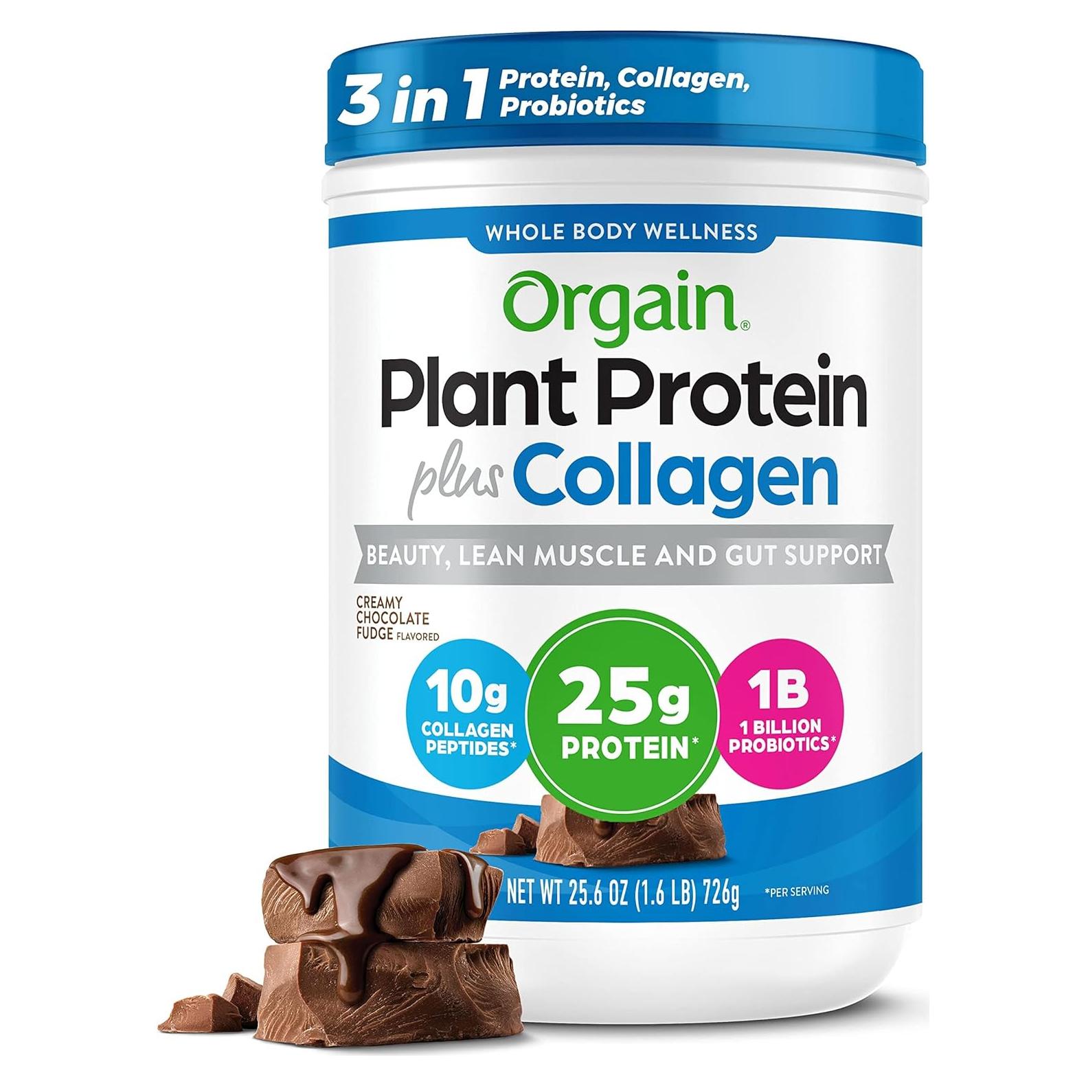 Polvo de Proteína Orgánica Orgain 0.72kg - Chocolate Fudge